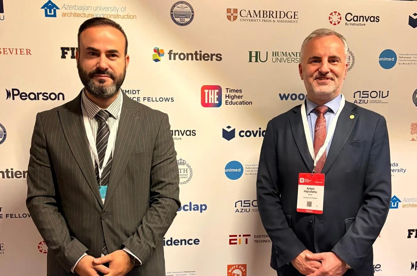 The University of Prishtina is represented at Europe’s most important higher education event