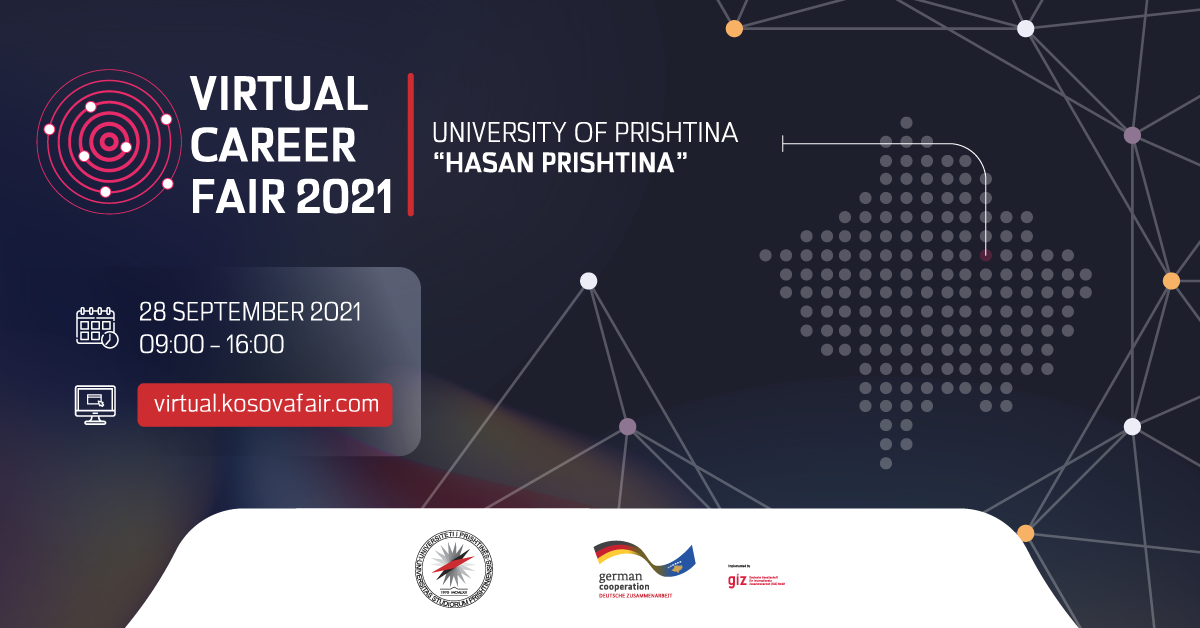 Panairi Virtual i Karrierës 2021, në fokus studentët dhe të diplomuarit e Universitetit të Prishtinës "Hasan Prishtina"