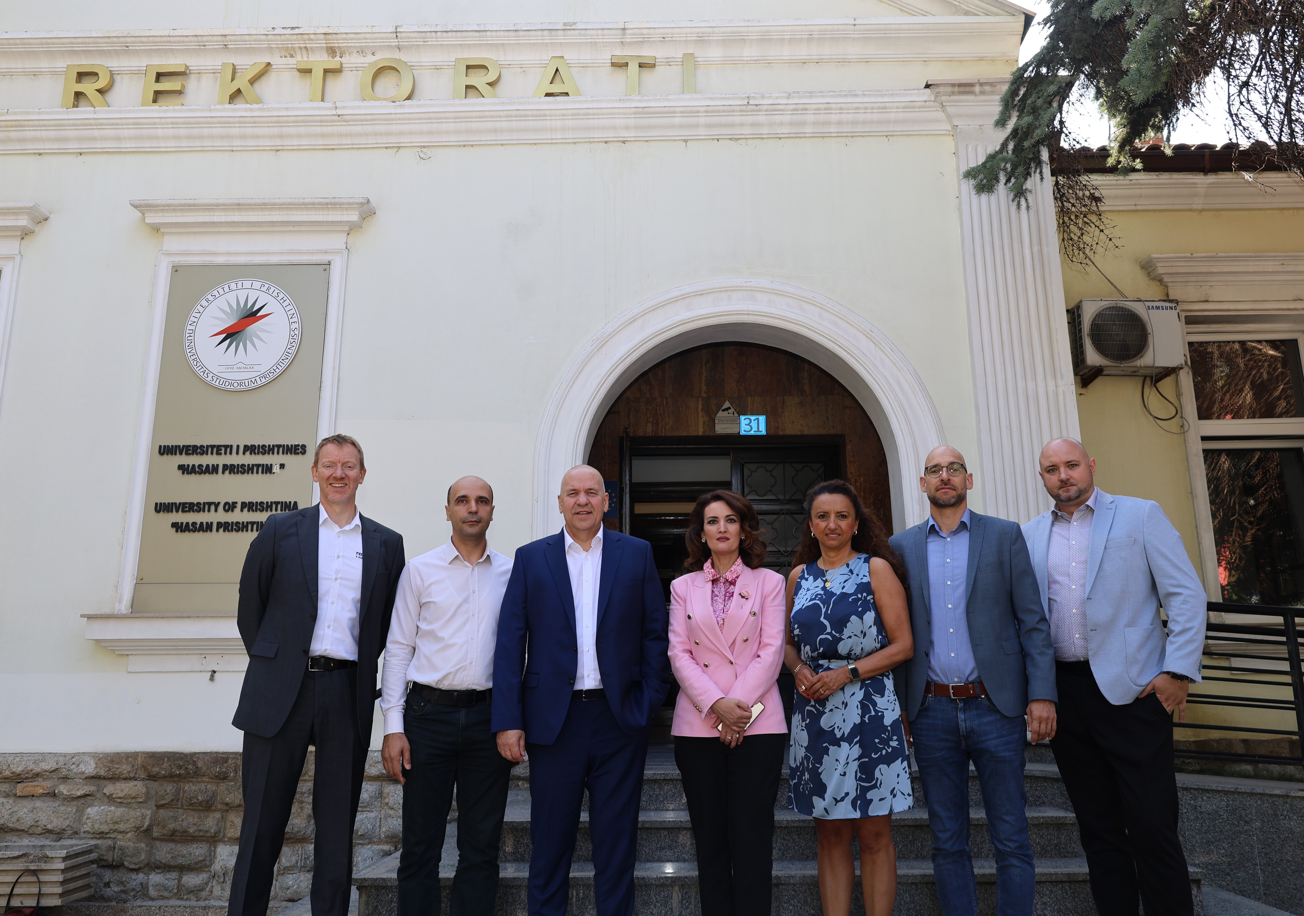 University of Prishtina Welcomes Delegation from Bosch Rexroth AG – Cooperation Opportunities in Hydraulics Discussed