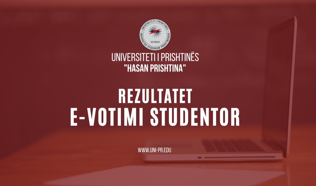 UP realizon më sukses “E-votimin Studentor” – Rezultatet finale