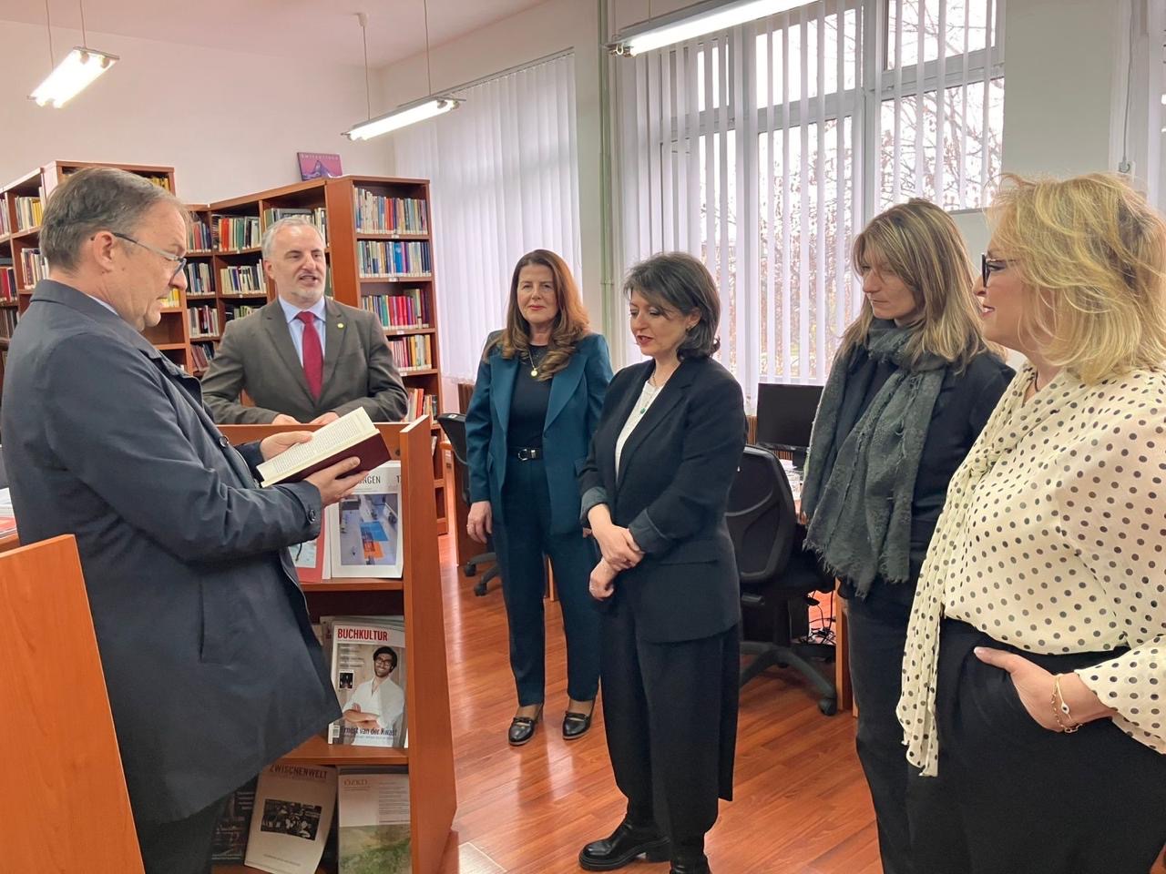 Third Visit of the Austrian Ambassador to the Rectorate: Strong Support for UP Continues