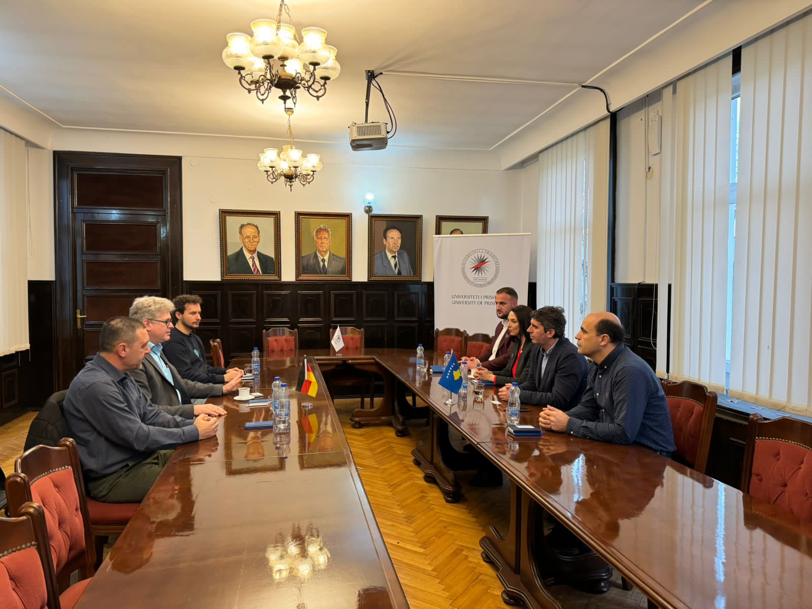 Takim UP-Fondacioni Gjerman për Mjedis (DBU)