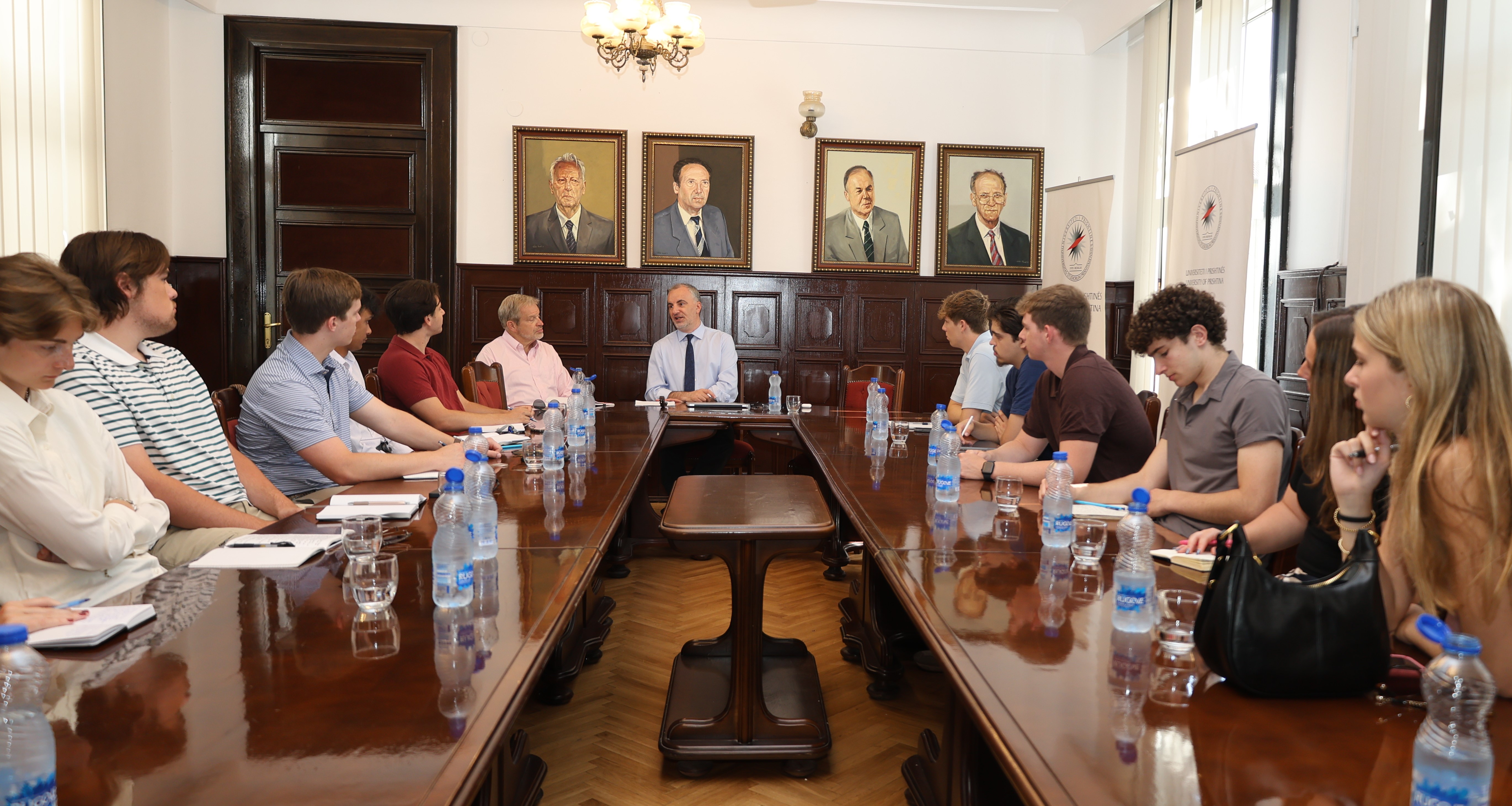 American students learn more about UP and Kosovo