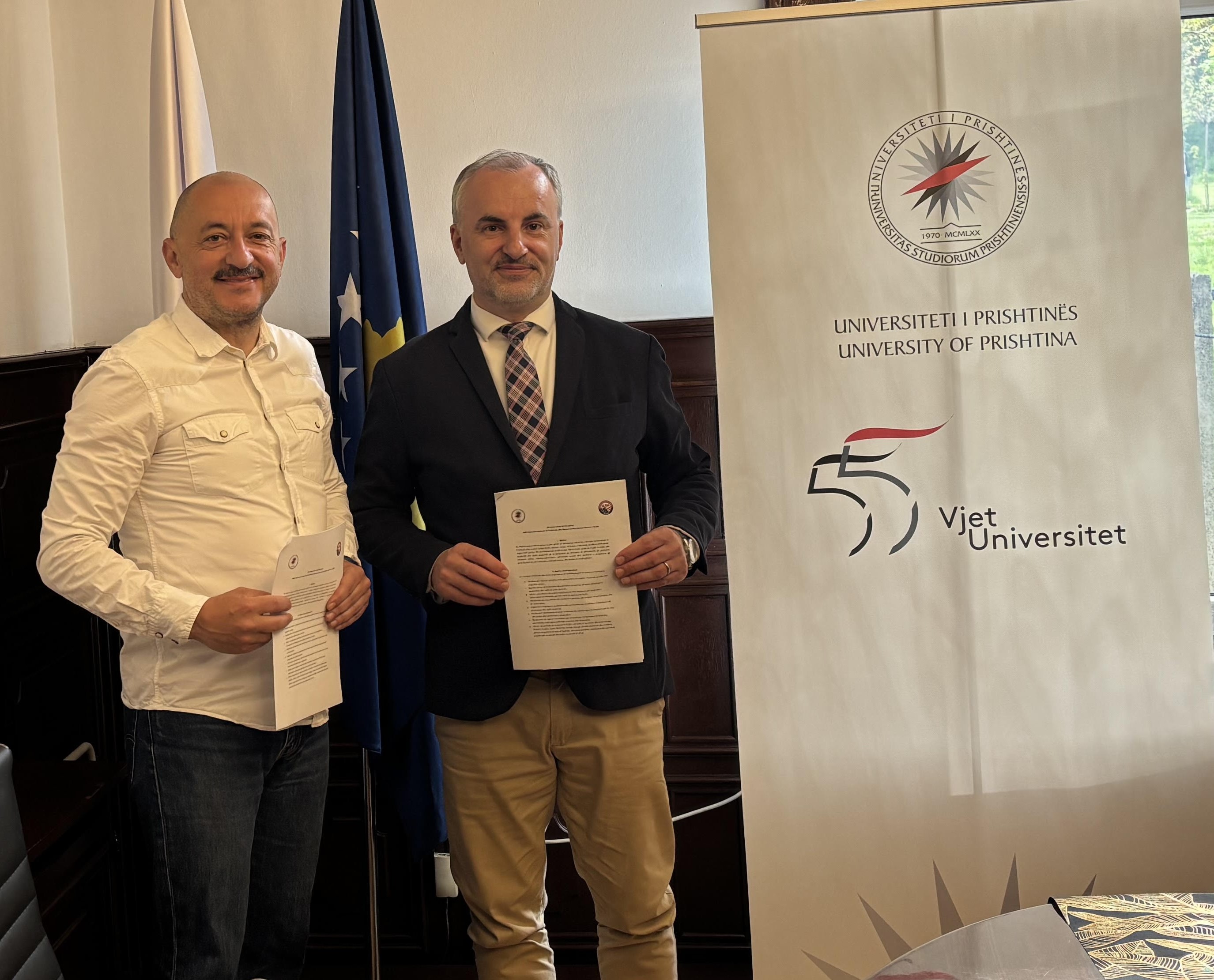 A Memorandum of Understanding is Reached Between the University of Prishtina and Kosovo United States Alumni (KUSA)