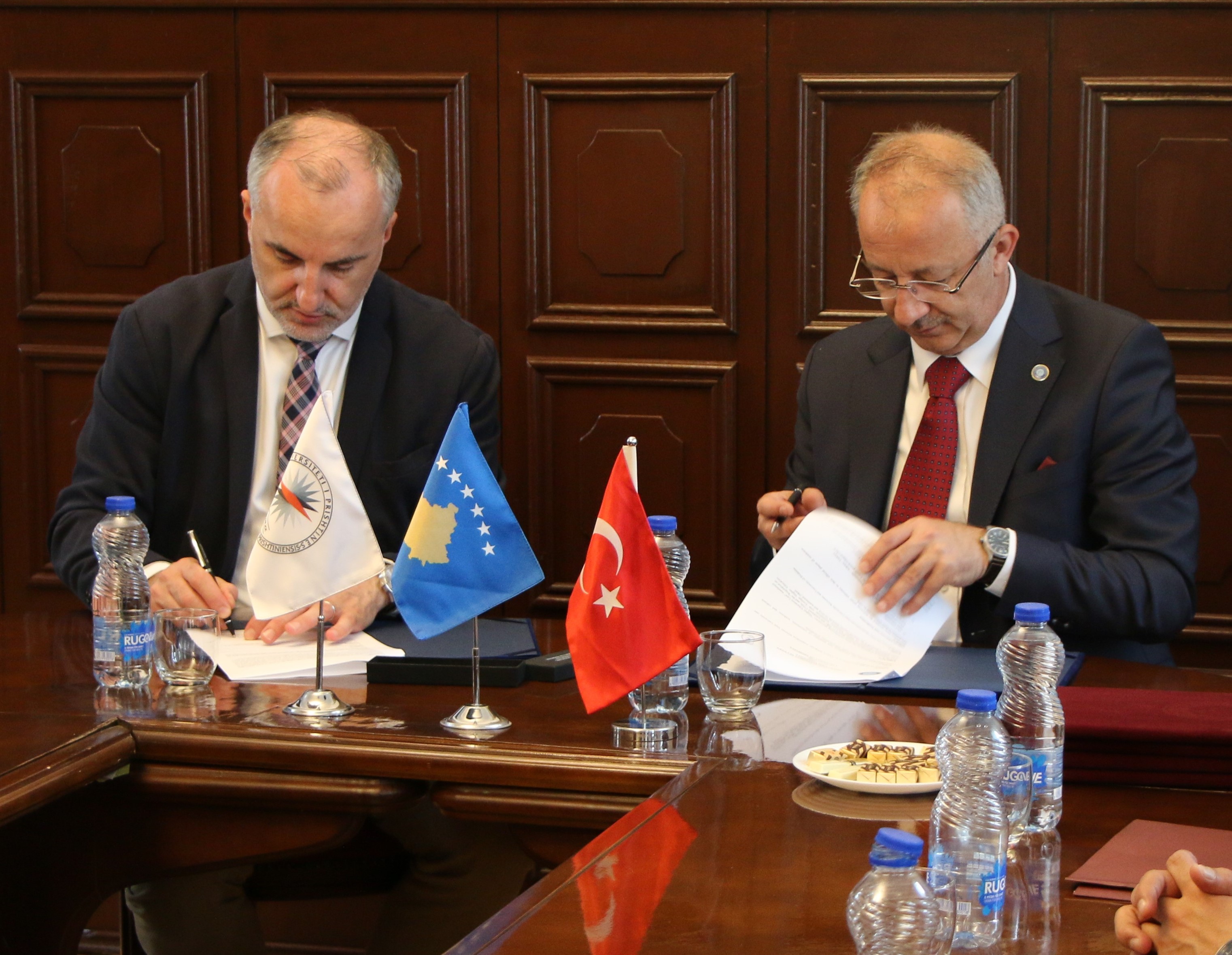 The University of Prishtina Signs Memorandum of Cooperation with Gazi University
