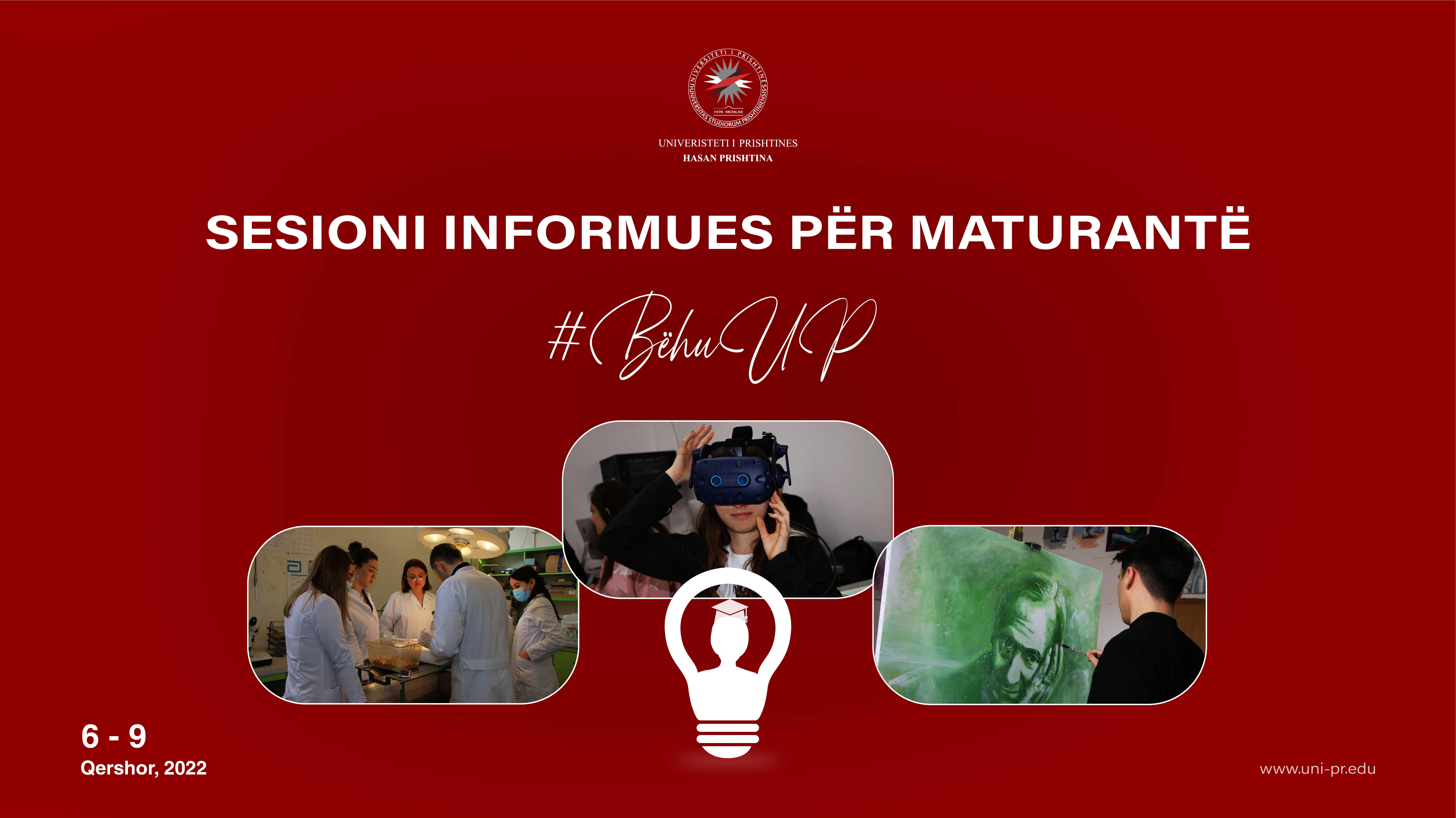 Sesion informues për maturantë - informohu rreth studimeve në UP