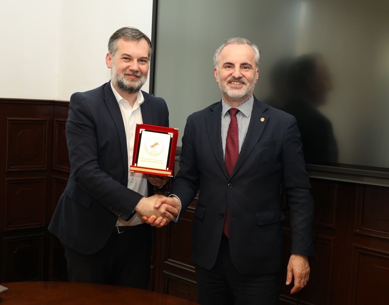 Minister of Education at the University of Prishtina: Meeting to Enhance Cooperation and Coordinate Activities