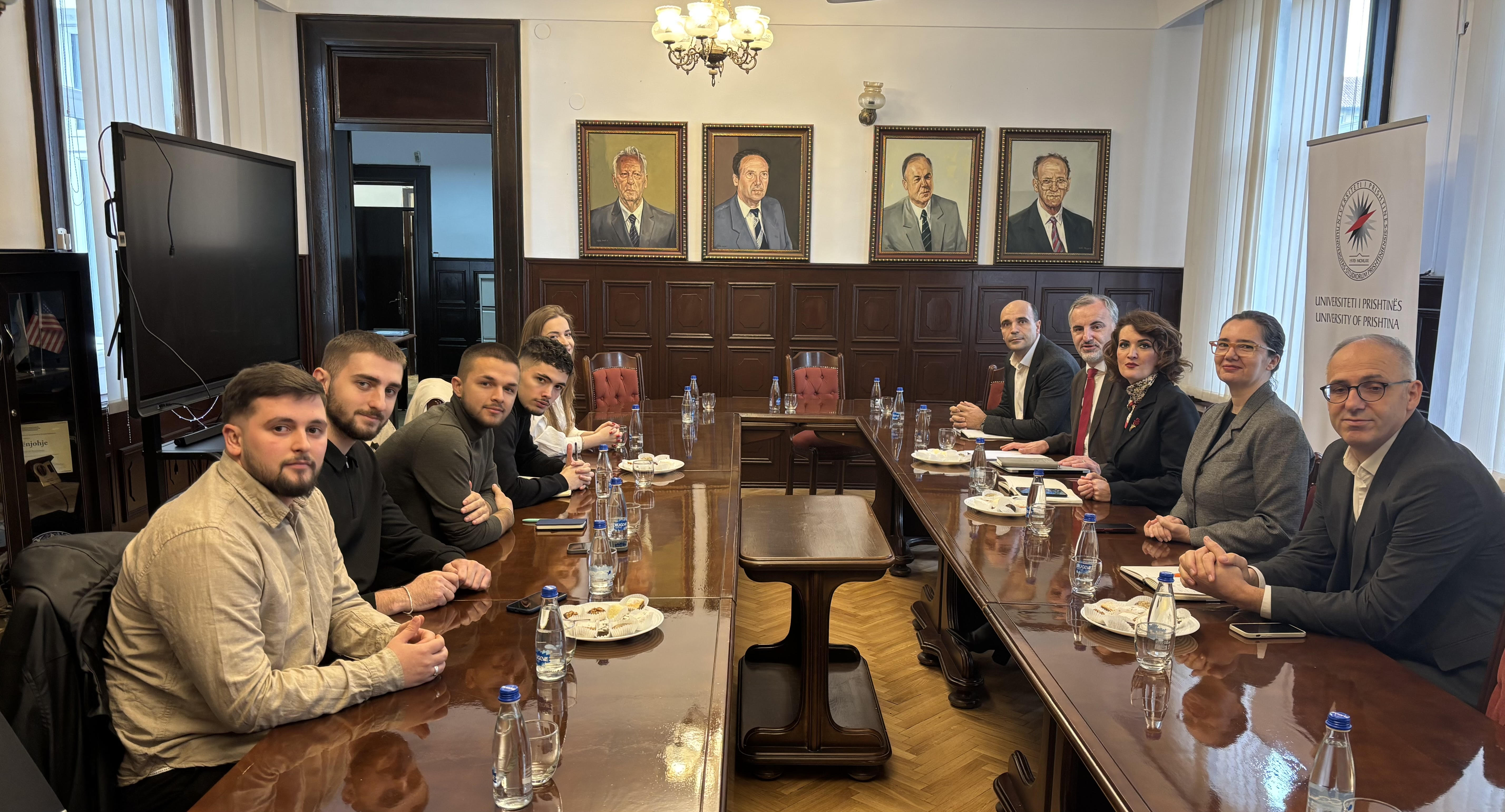 Rector Hajrullahu: Close and Ongoing Collaboration with Student Organizations