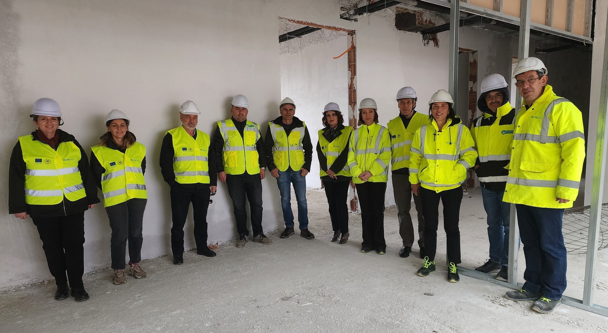 Vice-Rector Albana Berisha-Qehaja Visits the Construction Site of the New FMNS Building