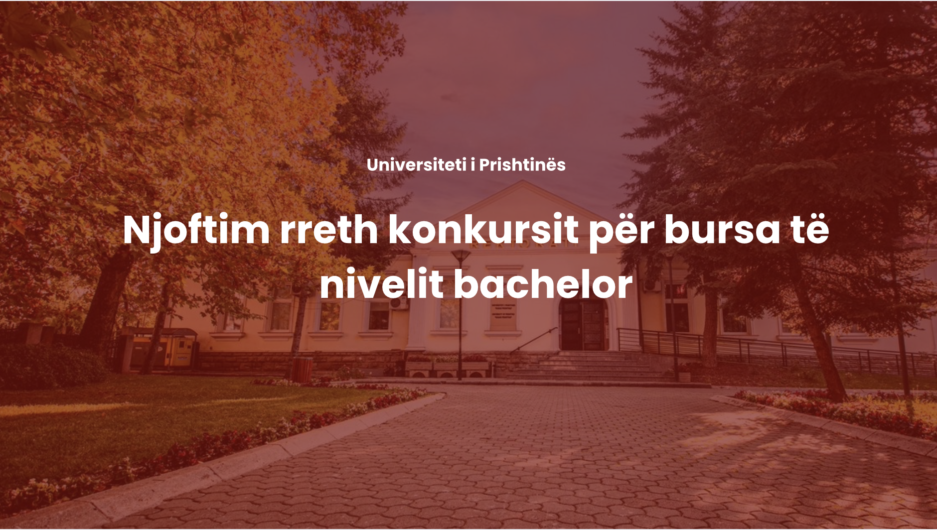 Njoftim për zgjatjen e afatit të aplikimit për bursa – niveli bachelor, sipas konkursit me nr. prot: 931 të datës 1.4.2026