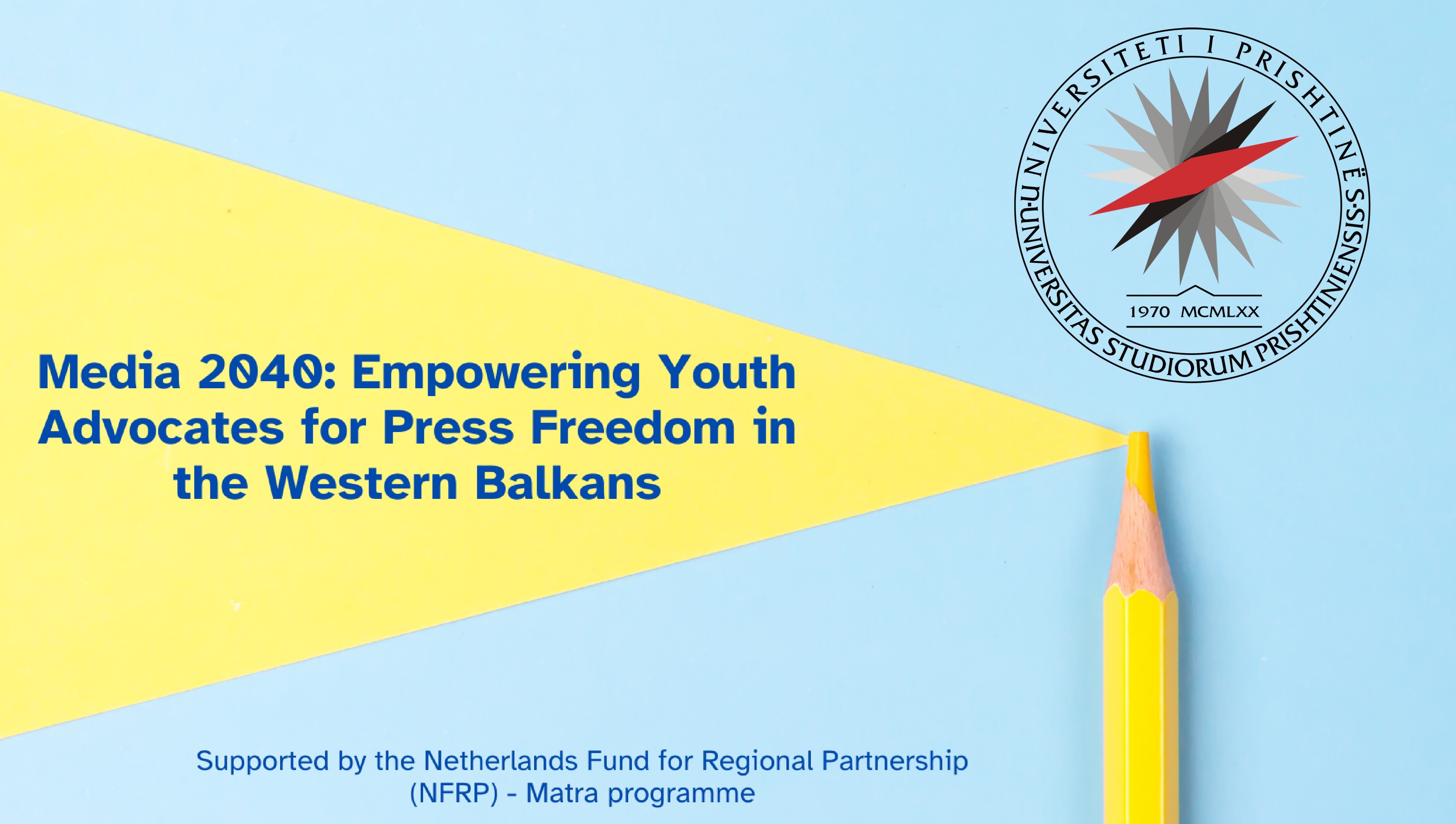 Public Call for Participation - Media 2040: Empowering Youth Advocates for Press Freedom in the Western Balkans