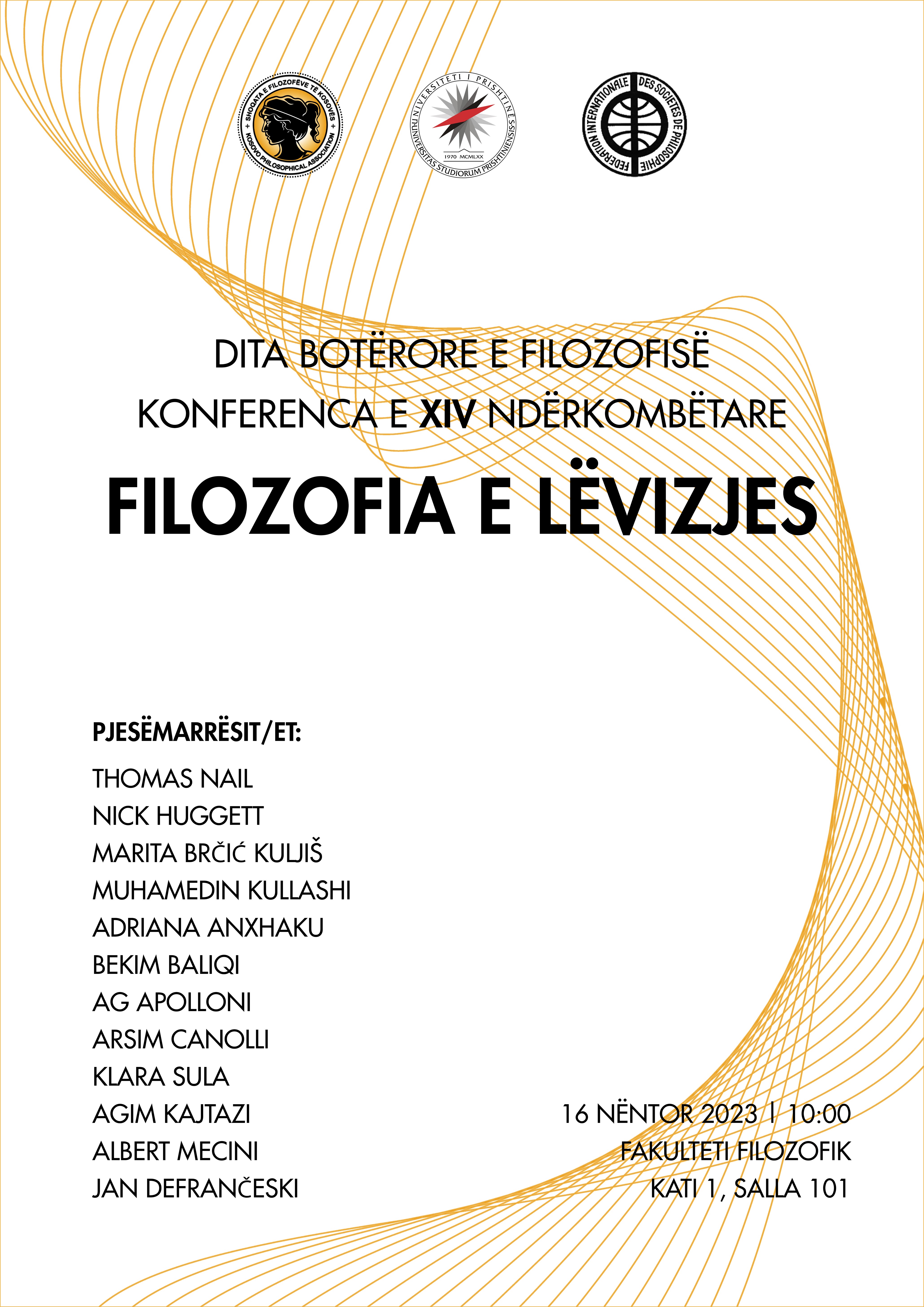 Dita Botërore e Filozofisë, Konferenca e XIV Ndërkombëtare