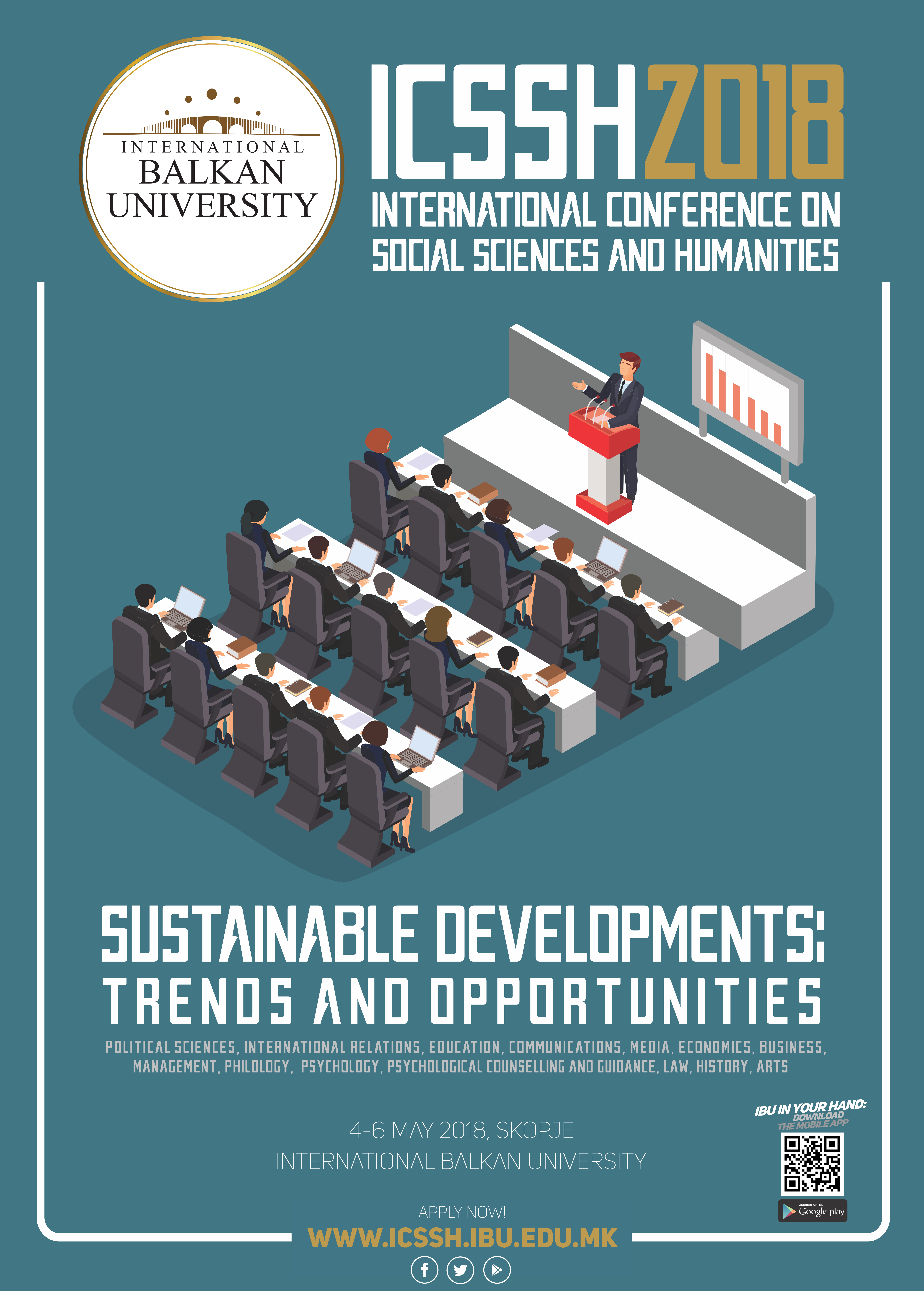 Call for papers, IBU-ICSSH18