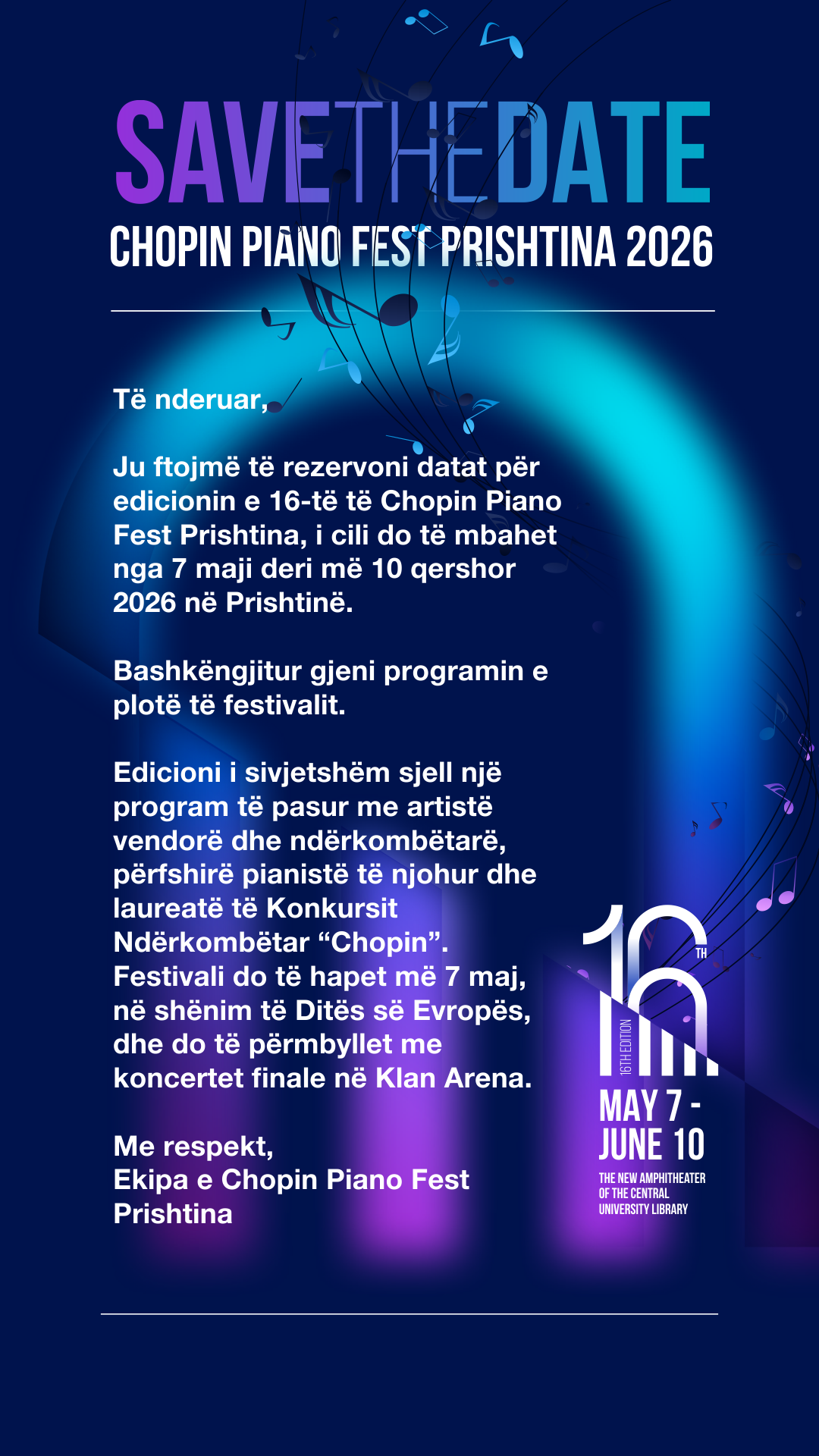 Chopin Piano Fest Prishtina