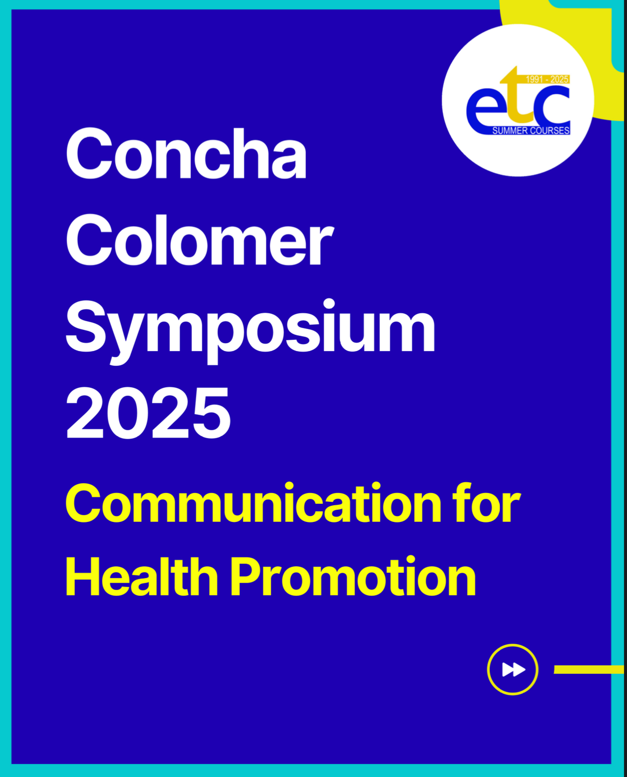Simpoziumi Concha Colomer 2025 — Promovimi i shëndetit me anë të dialogut