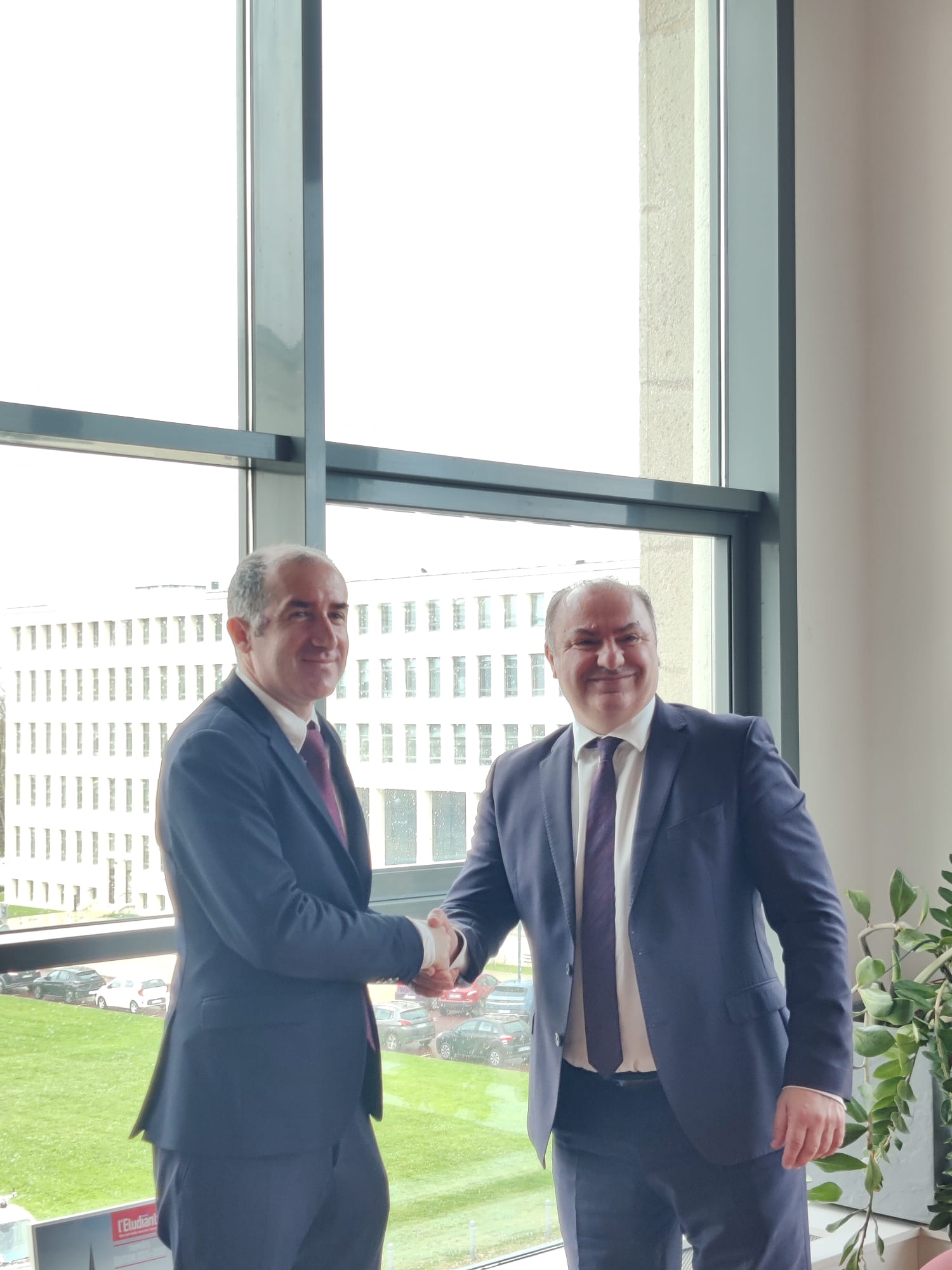 Rektori i UP-së pritet nga presidenti i Universitetit Caen Normandi