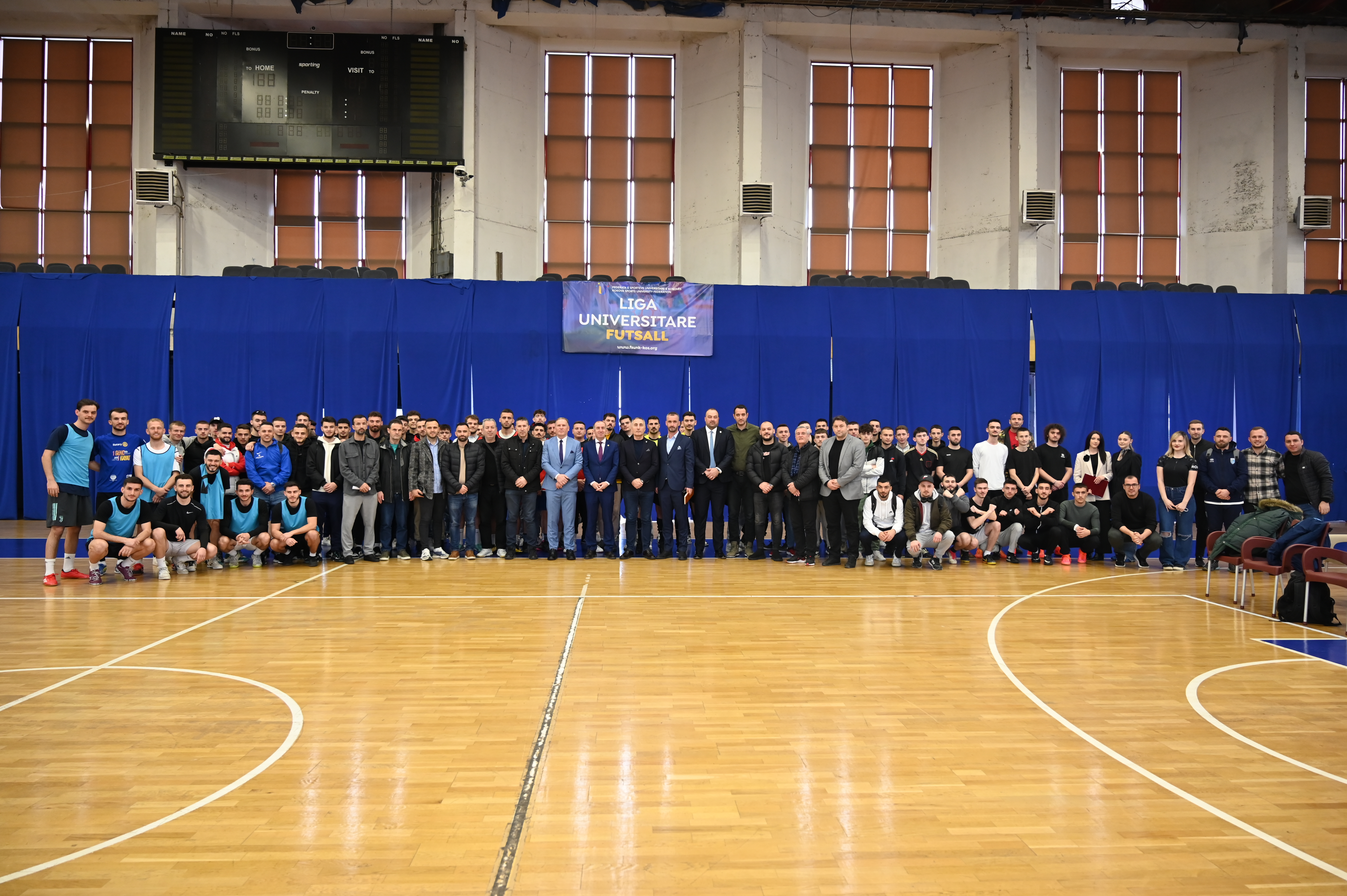 Në një ceremoni zyrtare bëhet hapja e Ligës Universitare në Futsal