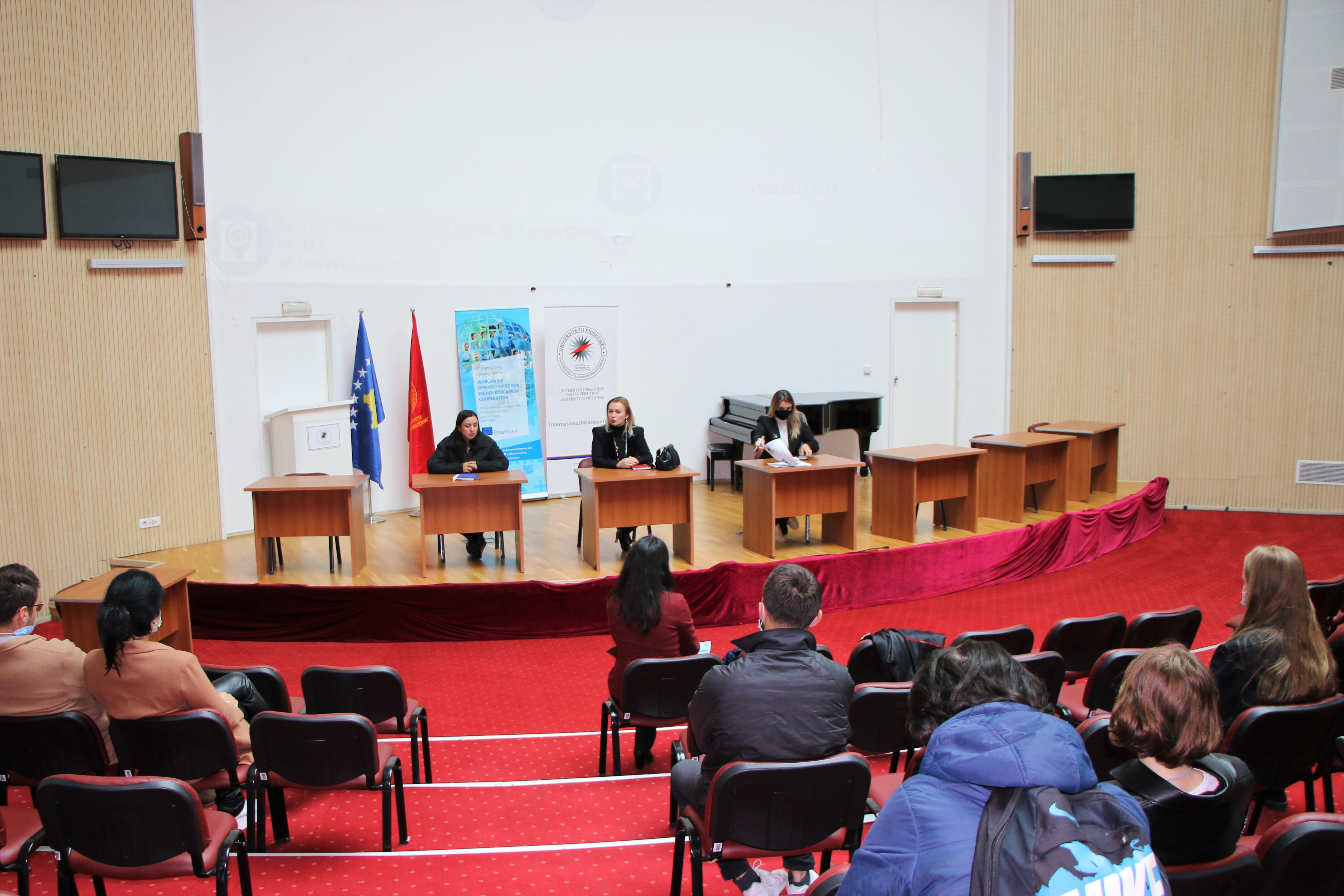 Studentët informohen për mundësitë e studimit jashtë vendit në kuadër të Erasmus+ Days