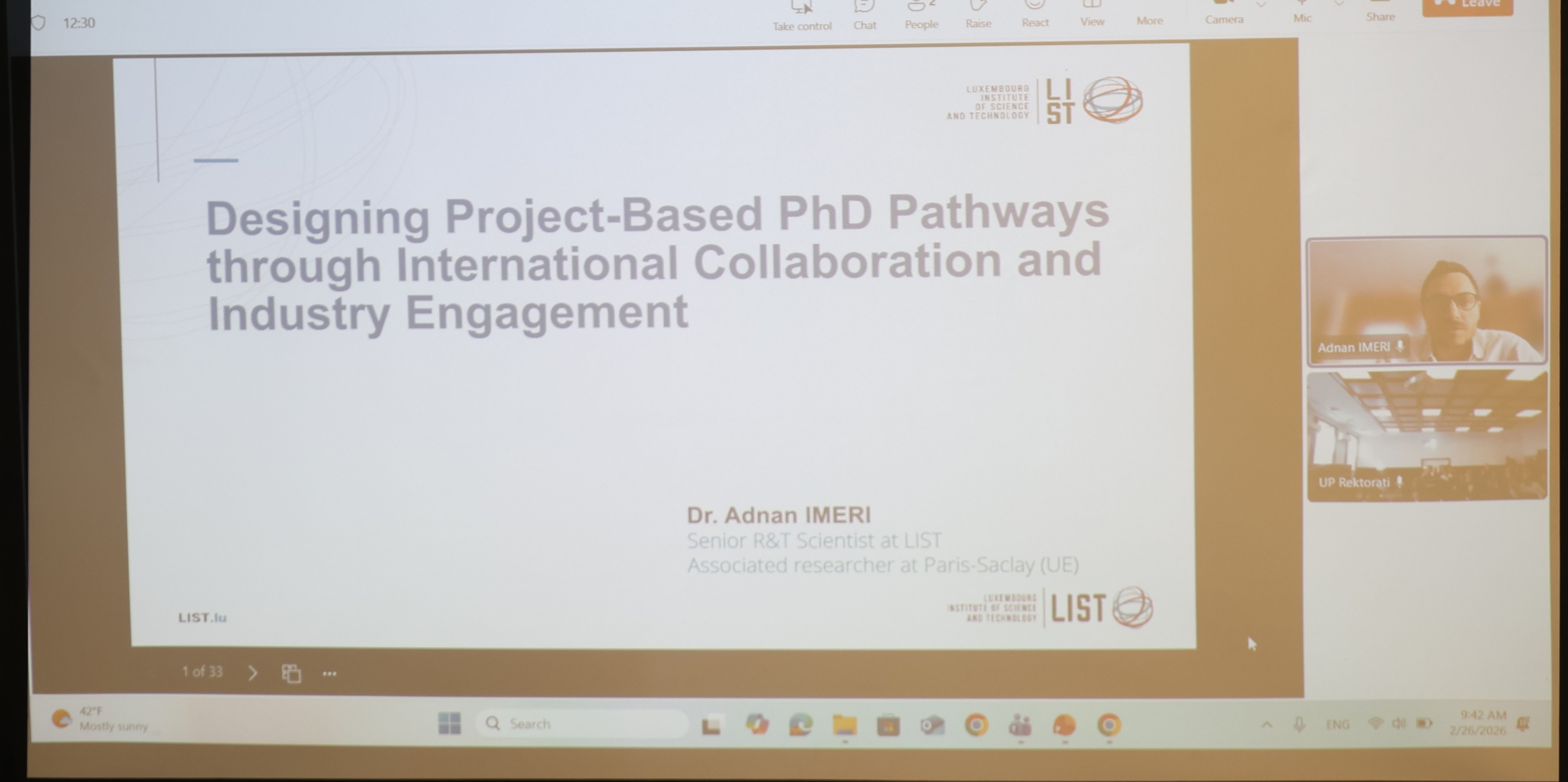 Diaspora Researcher at UP’s "Warm UP" School: The Future of PhDs is Constant Adaptation to Industry