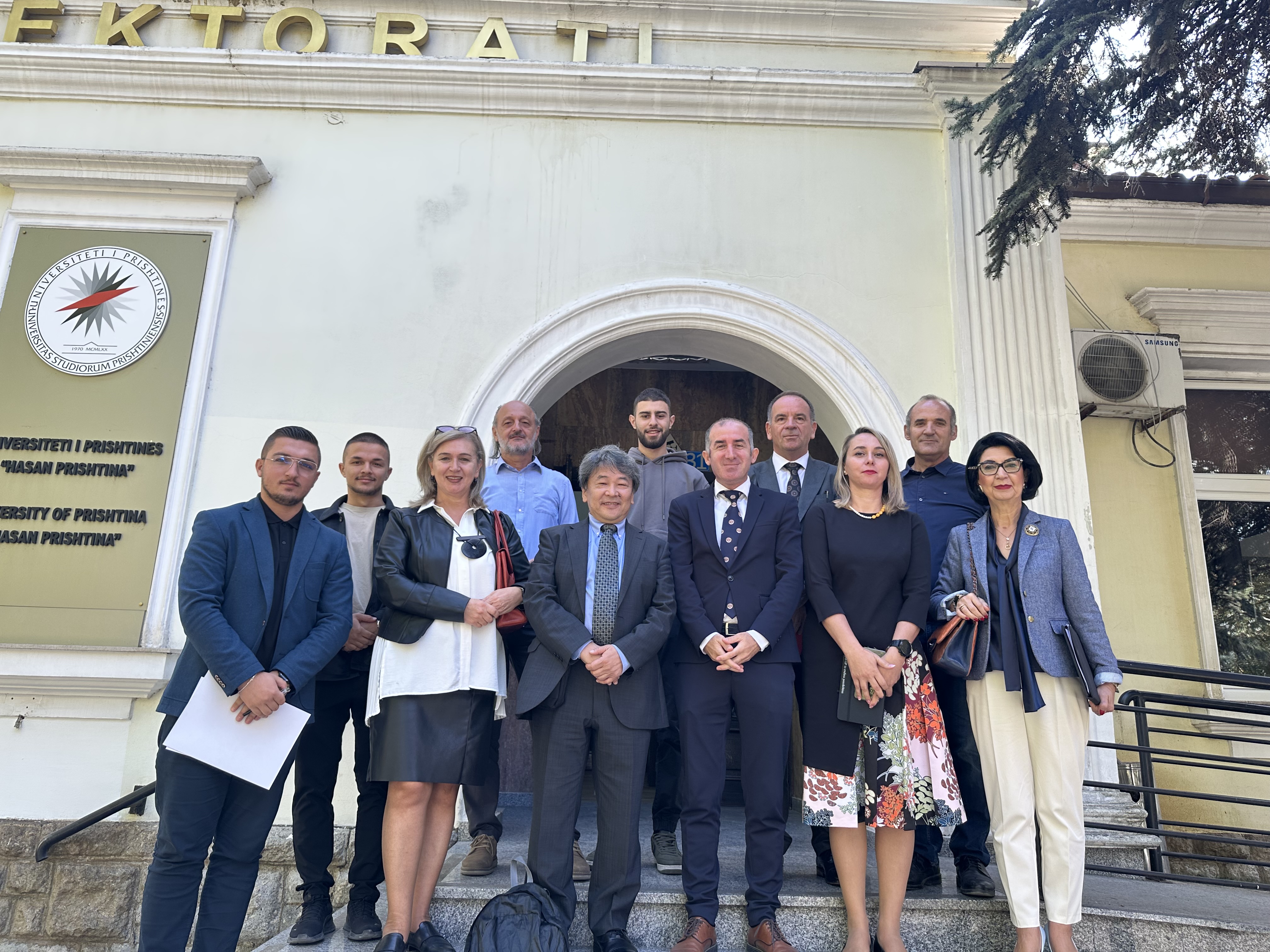 Rektori Qerimi ka mirëpritur në takim profesorin nga Universiteti Keio në Japoni, Masahito Kawamori