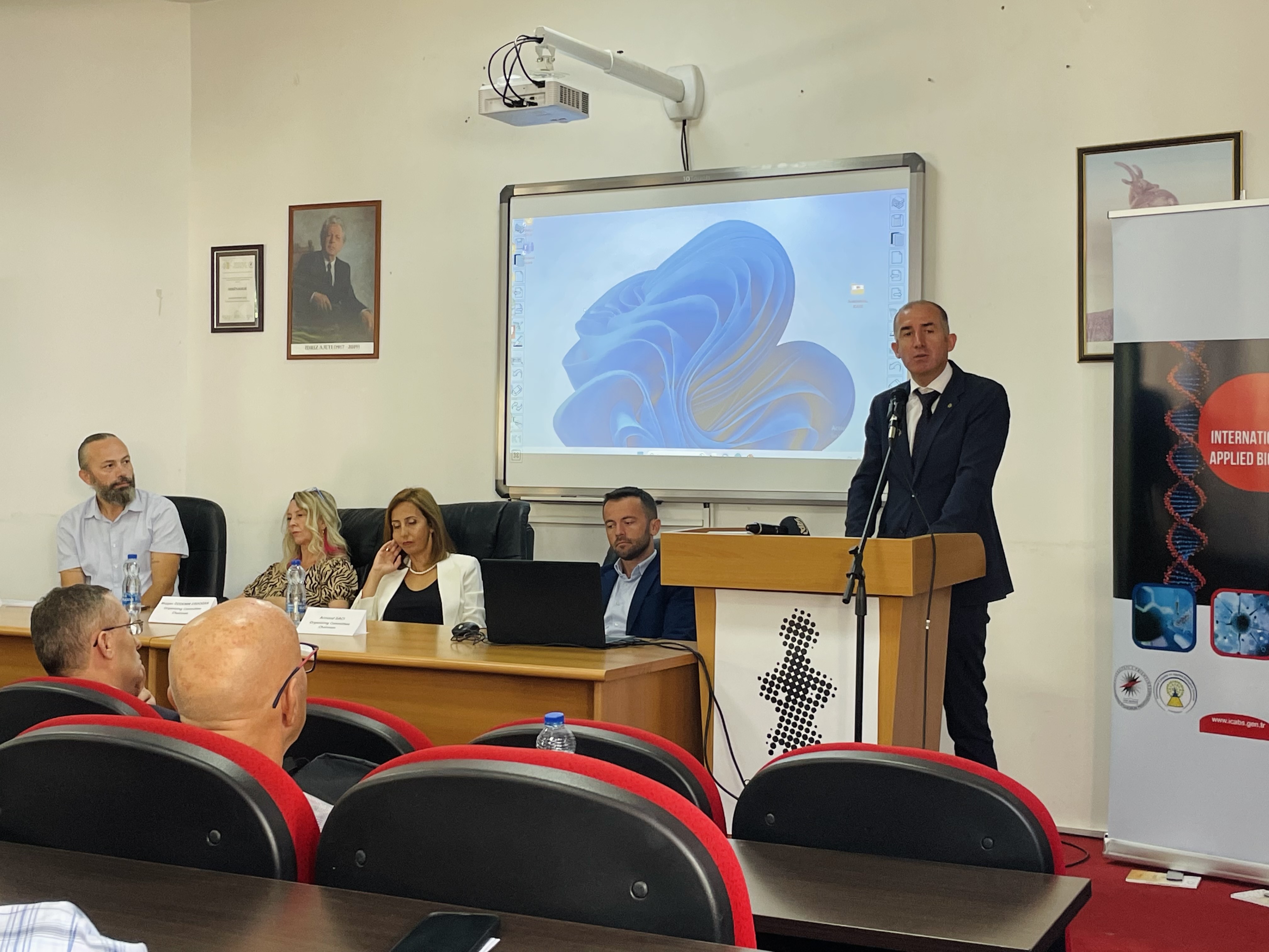 The Eighth International Congress of Applied Biological Sciences began today at UP