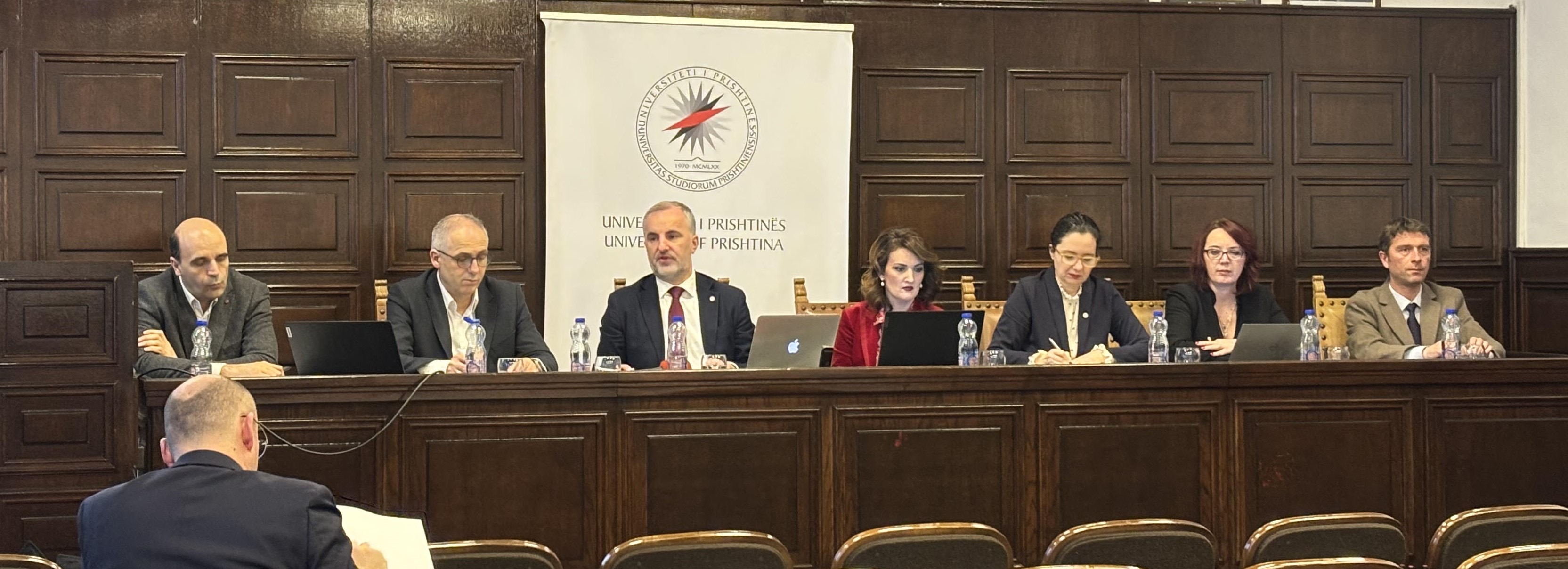 Rector Hajrullahu at the Senate Meeting: No Anonymous Responsibility