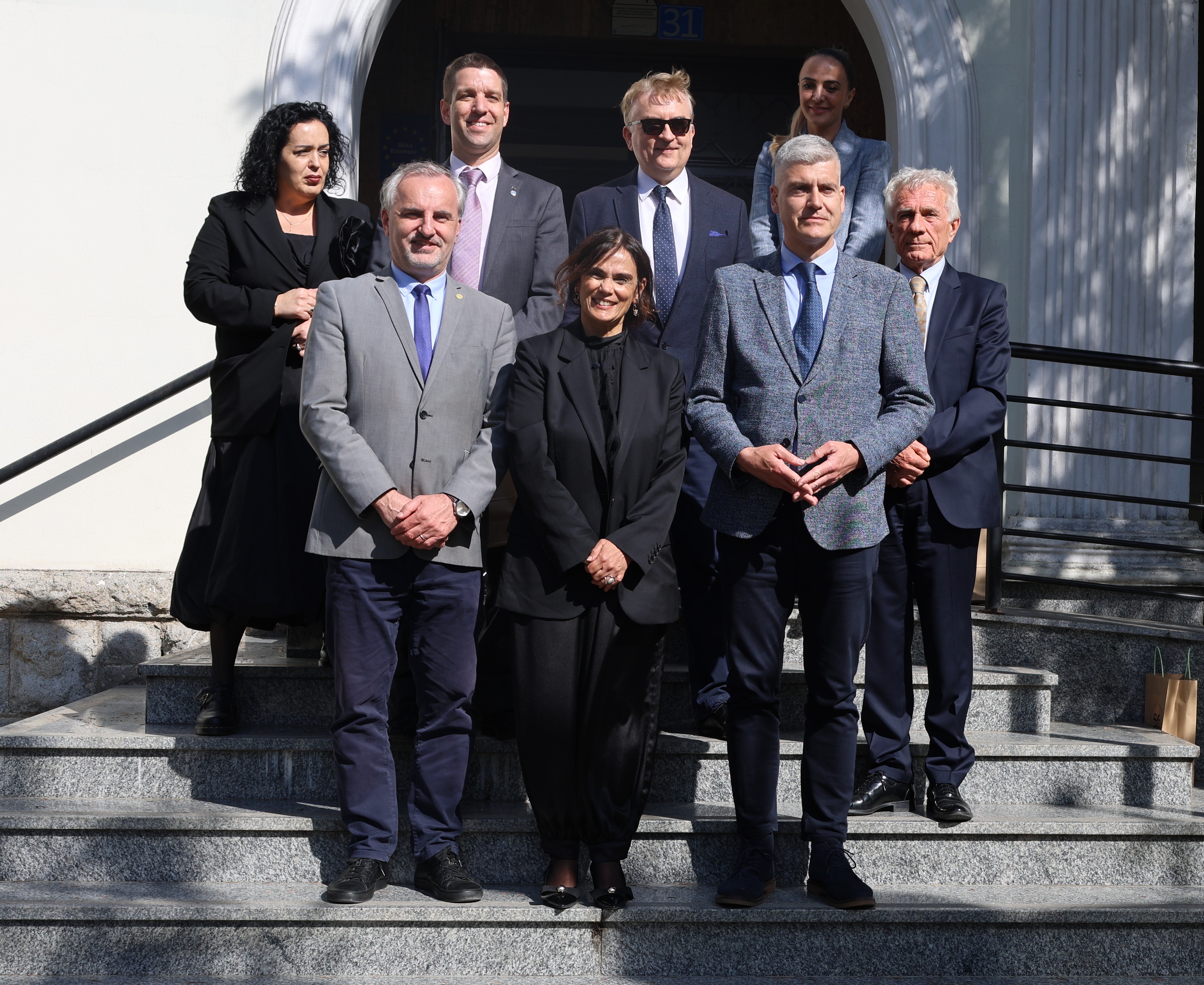 Professors from Three Renowned Universities Visit the University of Pristina