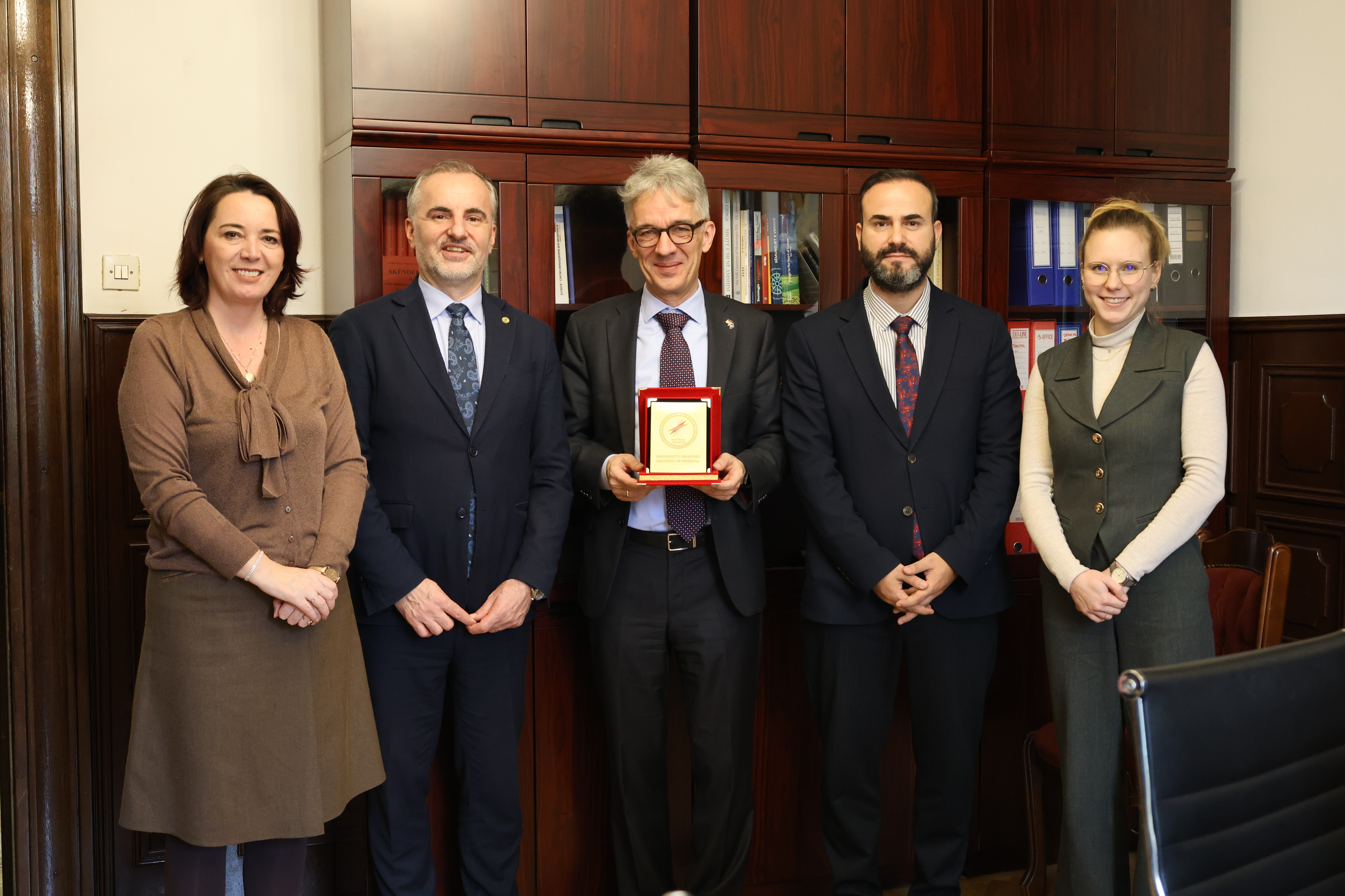 University of Prishtina and German Embassy Discuss New Partnerships with German Universities and Academic Diaspora