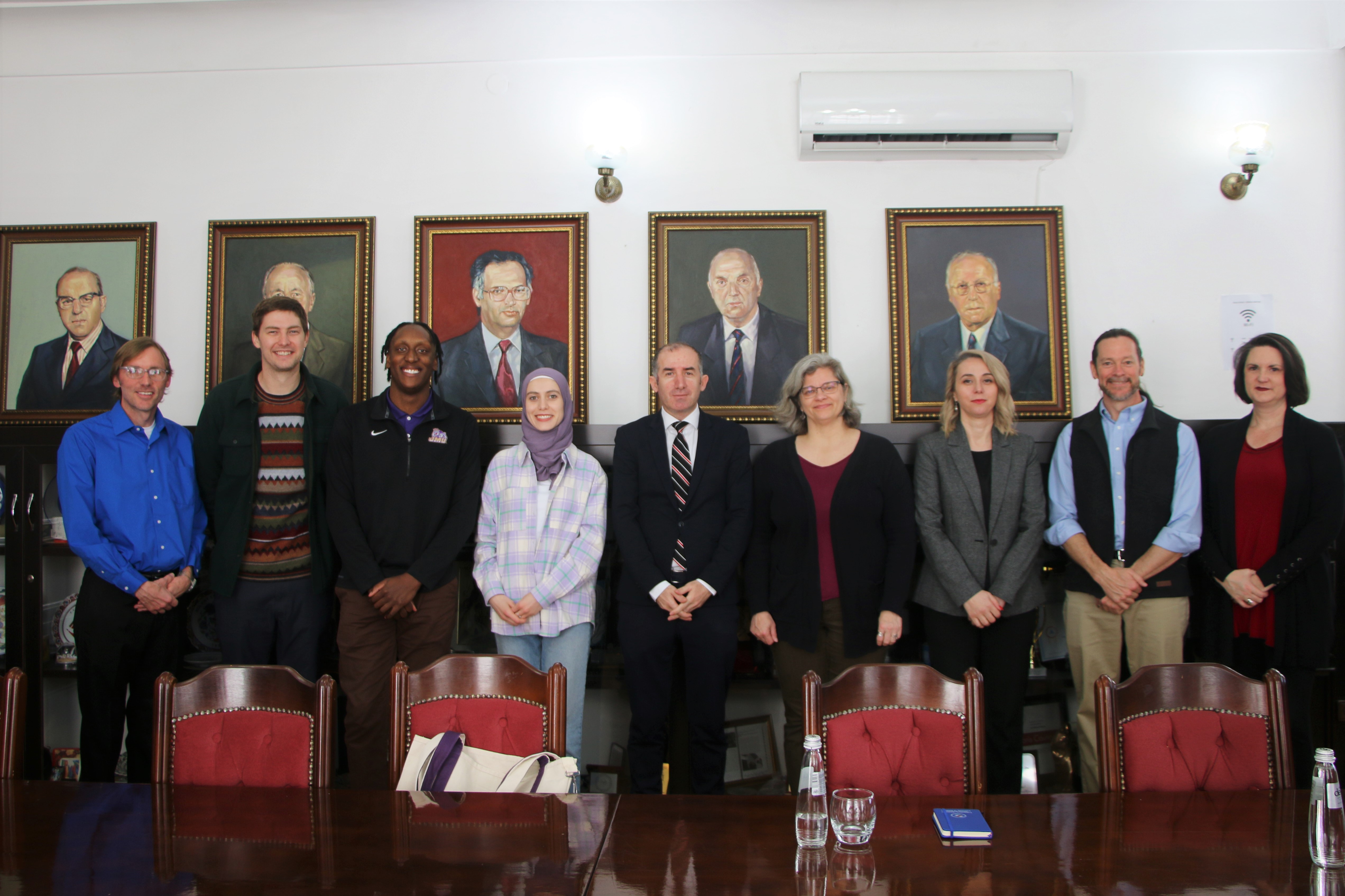 A delegation from the James Madison University visits UP, a lecture will be held on the study opportunities there