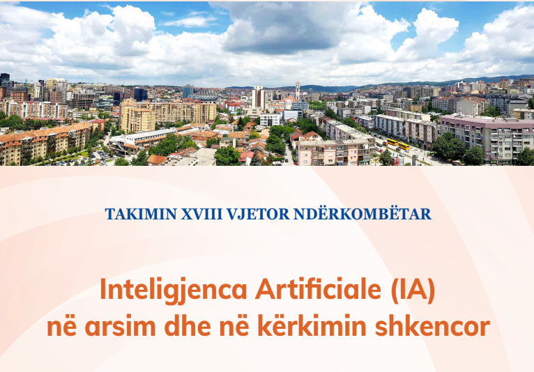 UP-ja dhe Instituti Alb-Shkenca bashkorganizojnë takimin “Inteligjenca Artificiale (IA) në Arsim dhe në Kërkimin Shkencor”