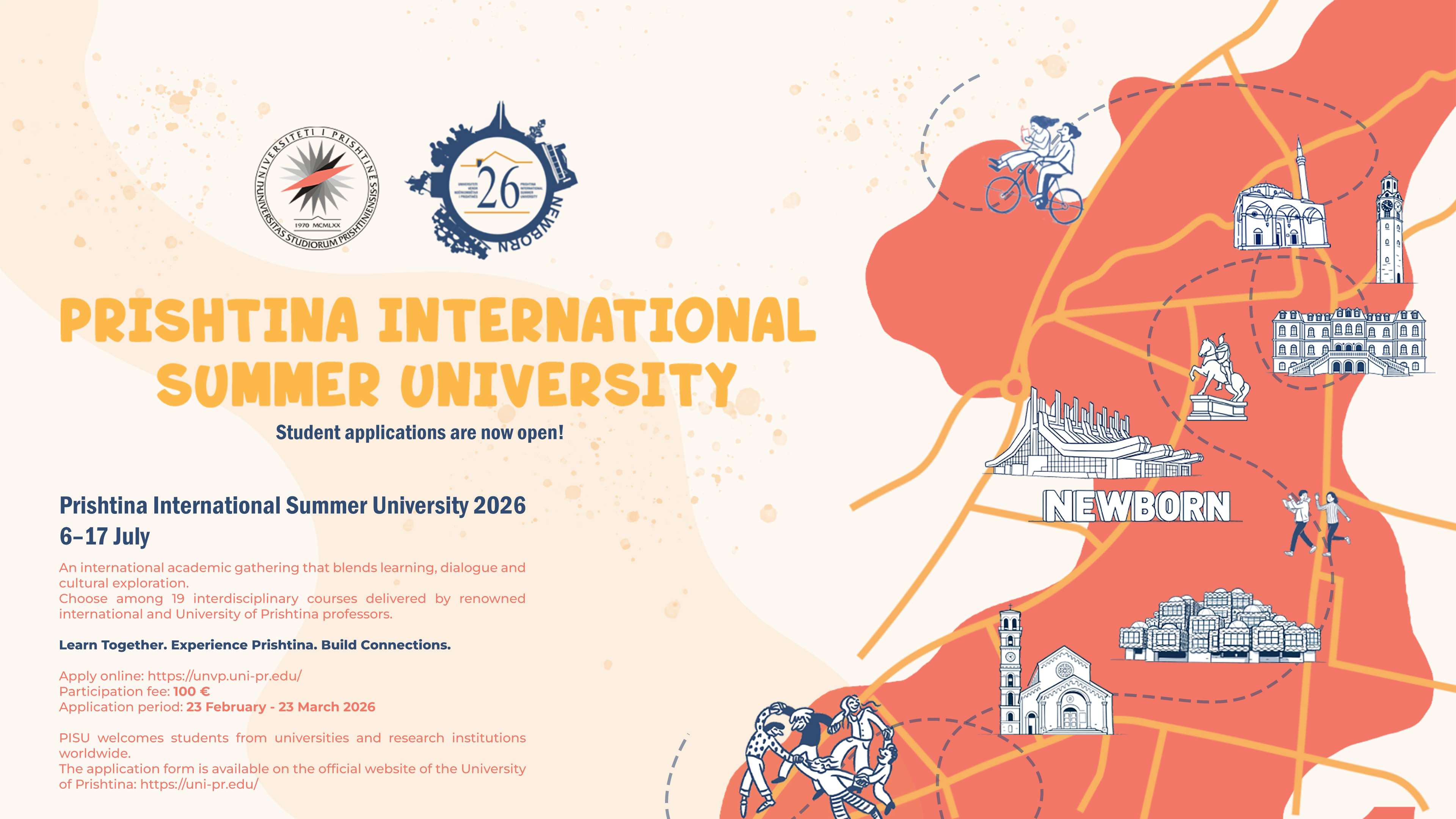 Open Call for Students: Prishtina International Summer University 2026