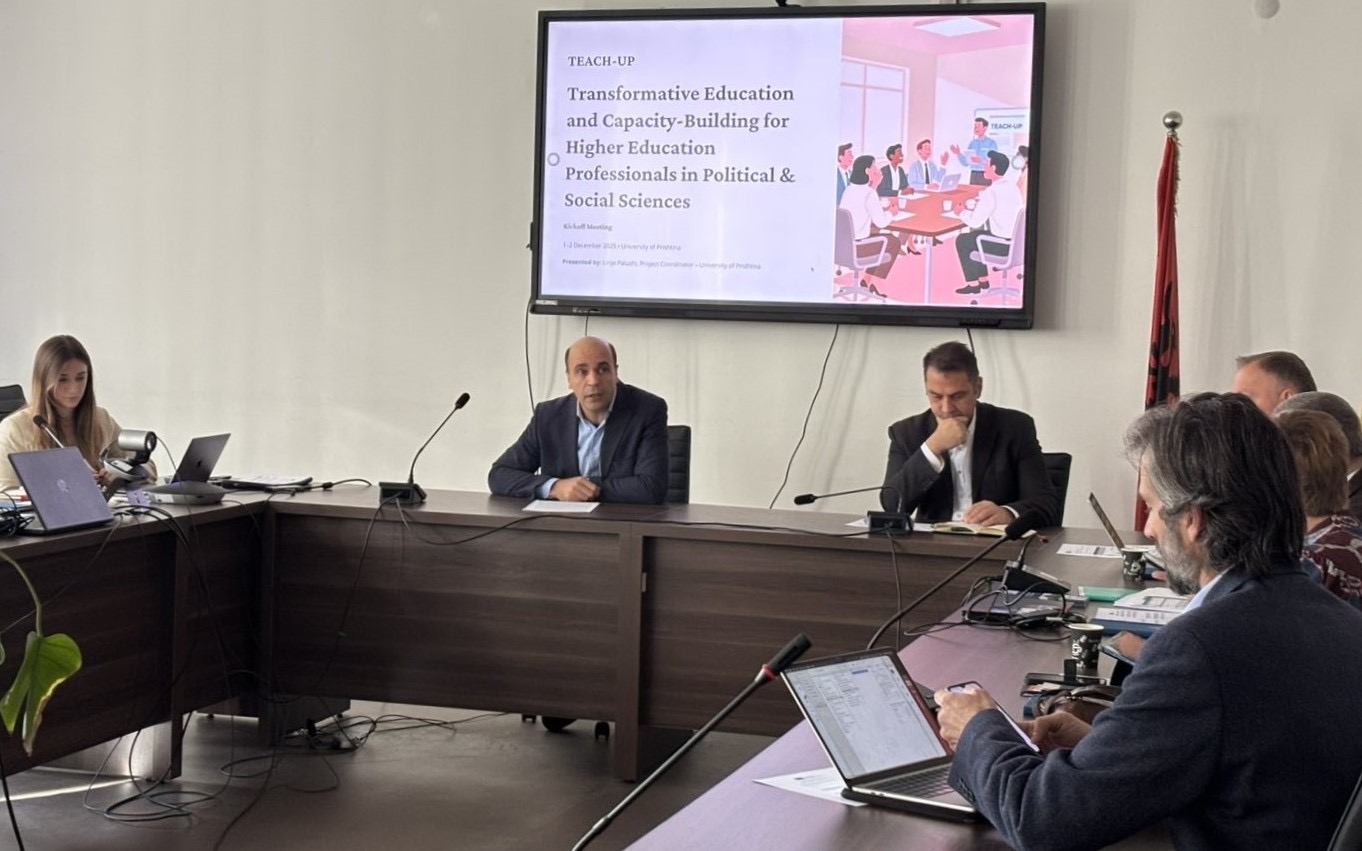Erasmus+ CBHE Project "Teach UP" Launches at the Faculty of Philosophy