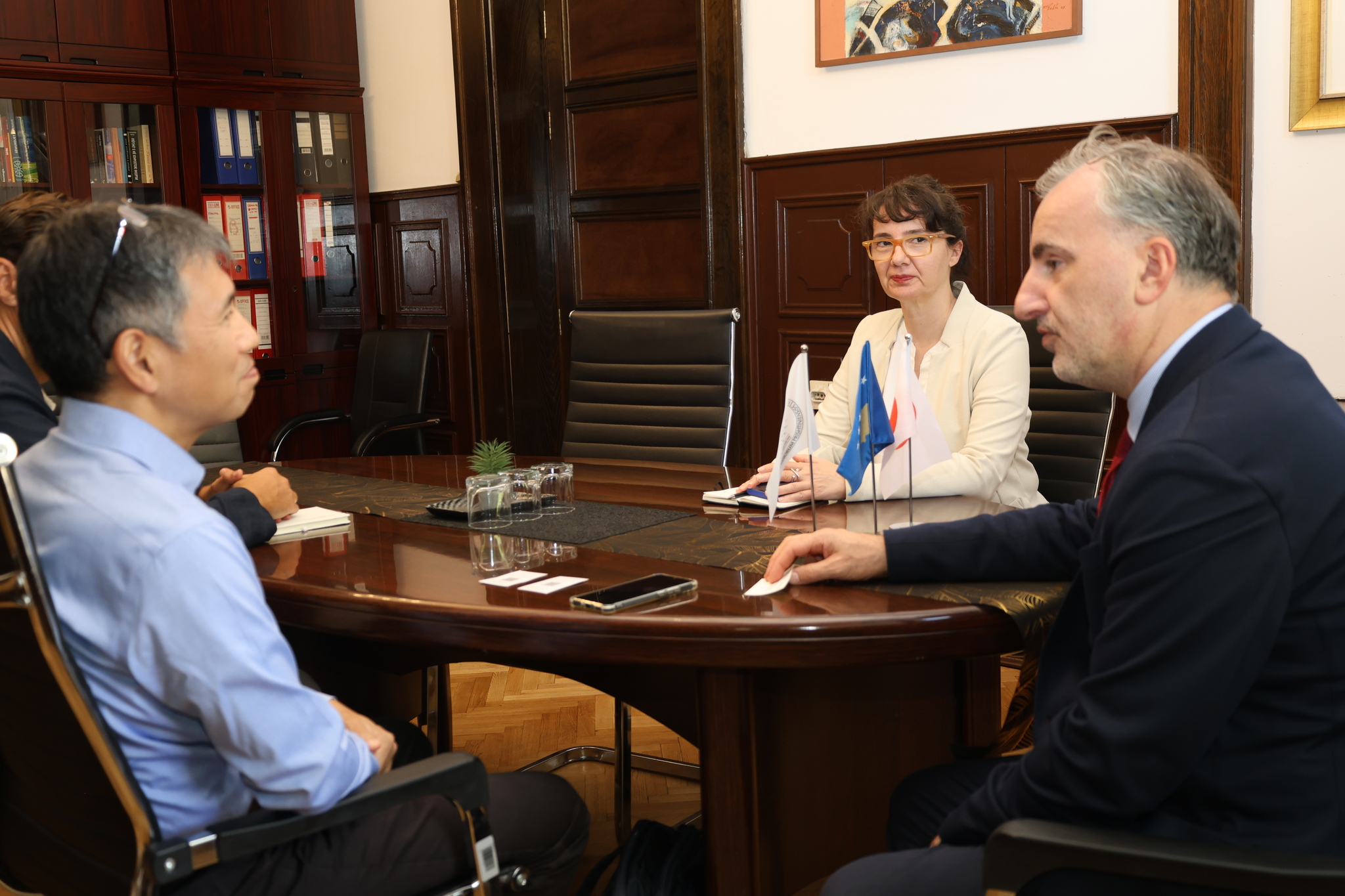 Professor from Sophia University of Japan Visited University of Prishtina