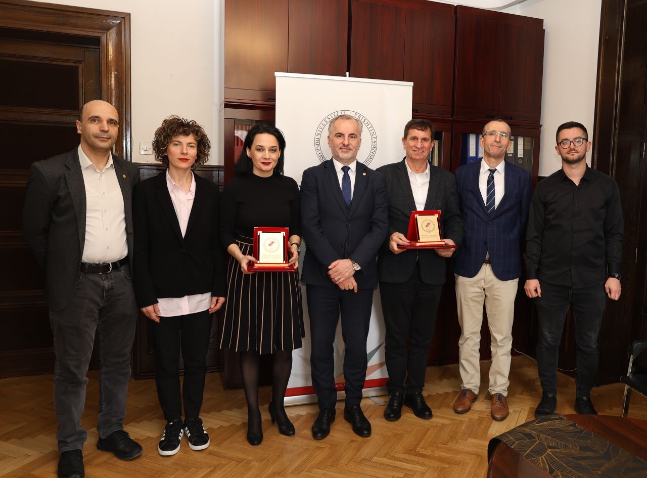Minister Pacolli in meeting with Rector Hajrullahu: UP properties will be a priority