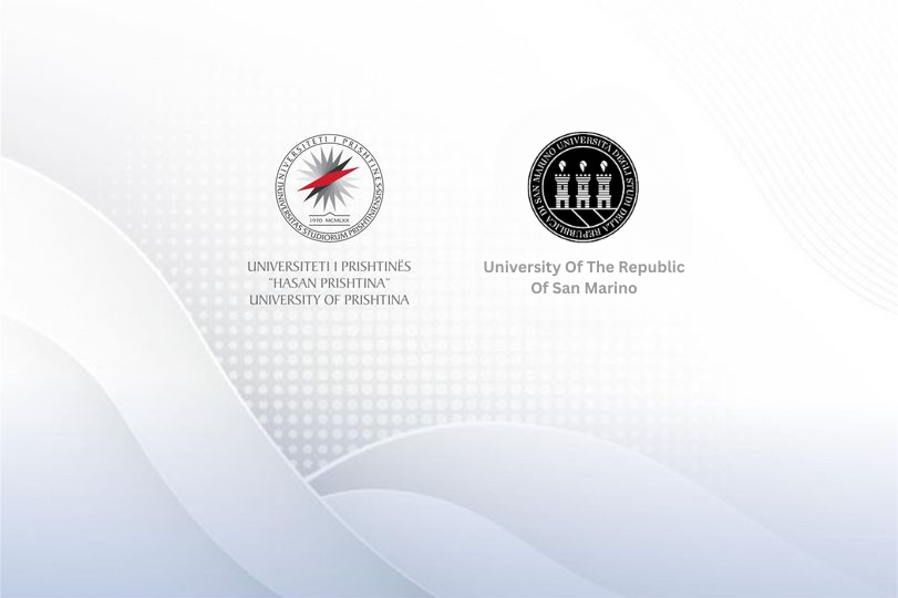 Universiteti i Prishtinës "Hasan Prishtina" nënshkruan marrëveshje bashkëpunimi me Universitetin e San Marinos