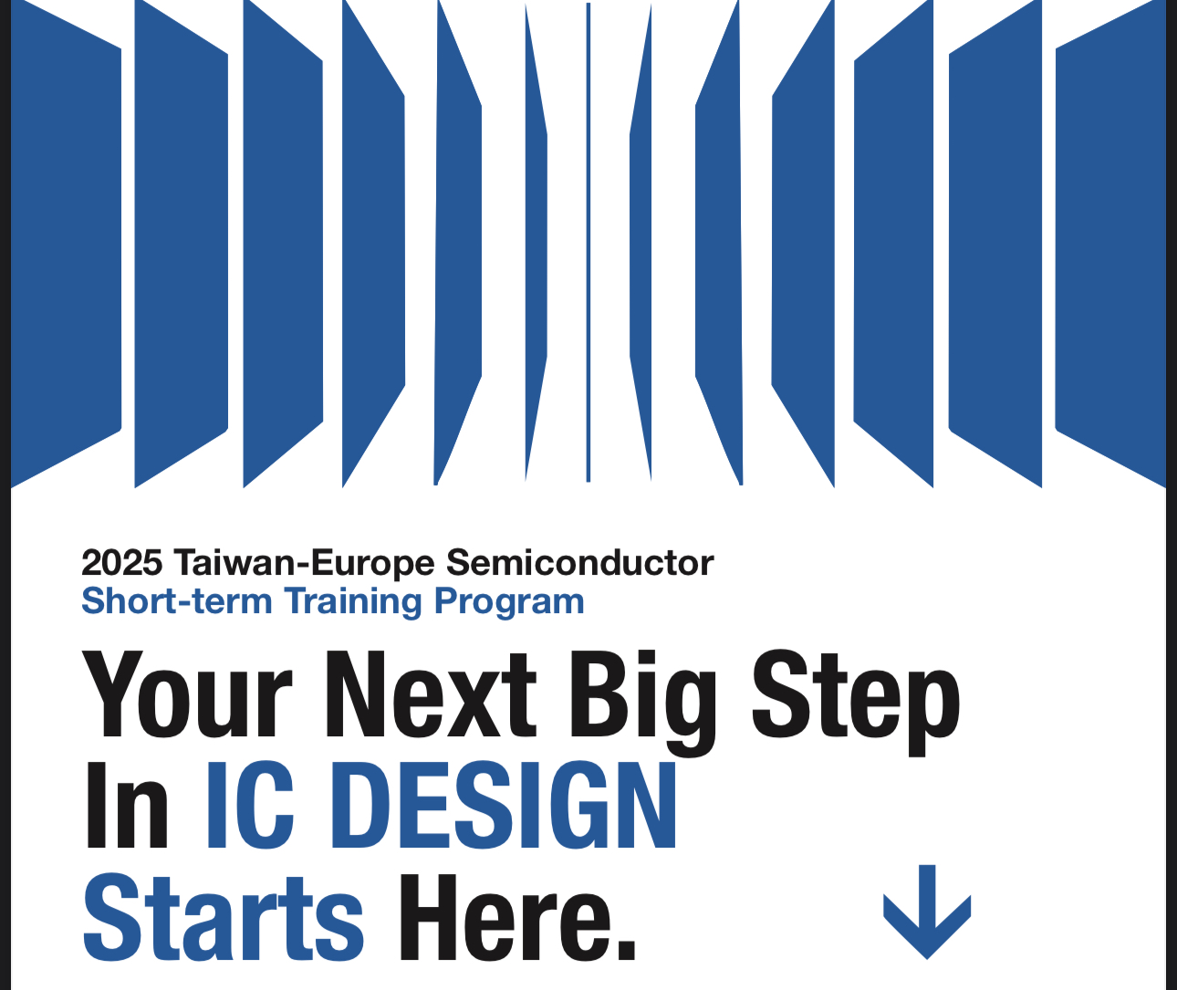 Call for Applications: 2025 Taiwan-Europe Short-Term Semiconductor Program