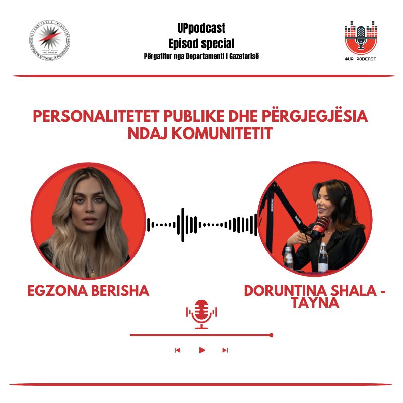 UPpodcast: Personalitetet publike dhe përgjegjësia ndaj komunitetit