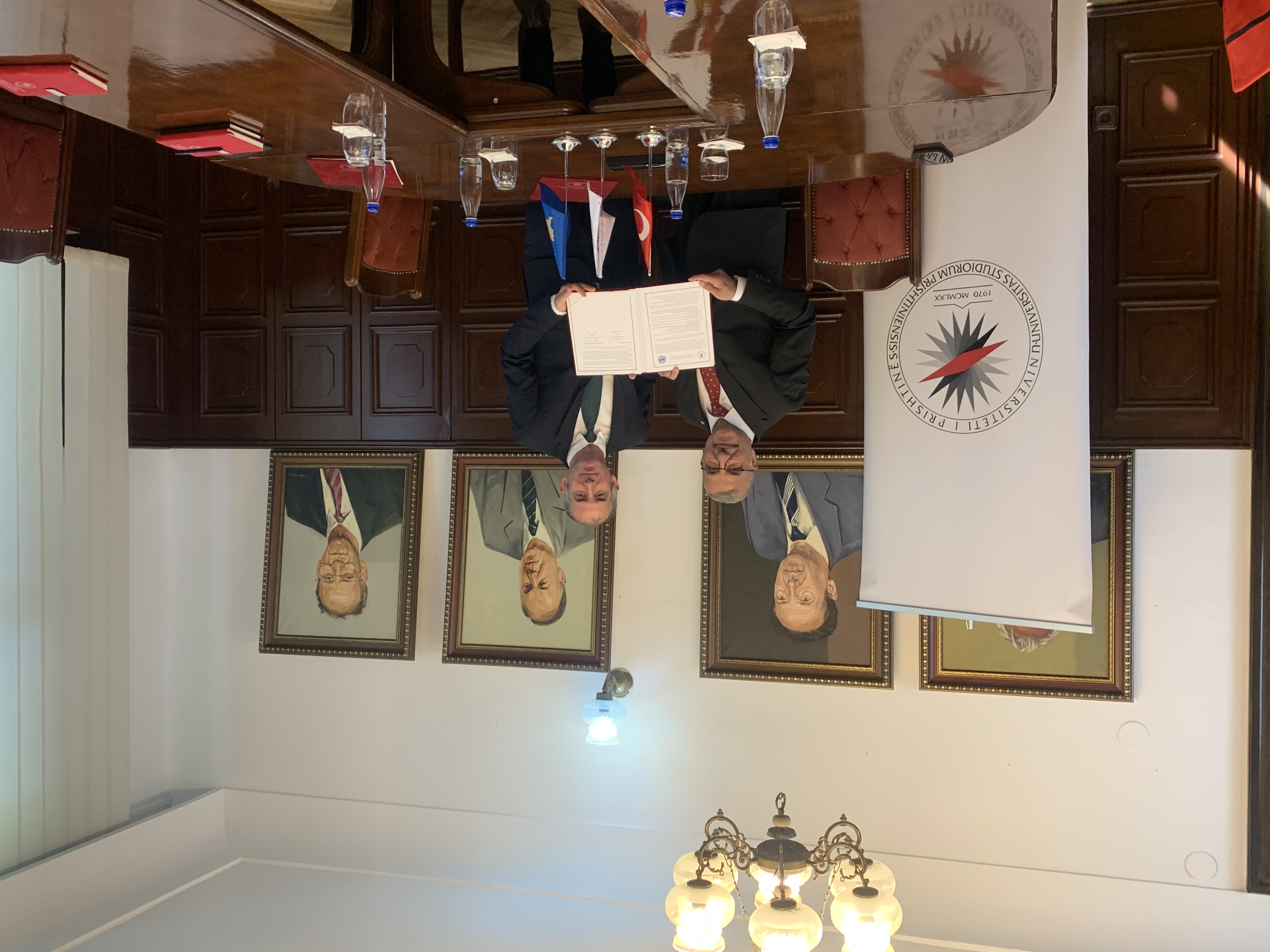 UP-ja nënshkruan marrëveshje bashkëpunimi me Universitetin Karamanoğlu Mehmetbey