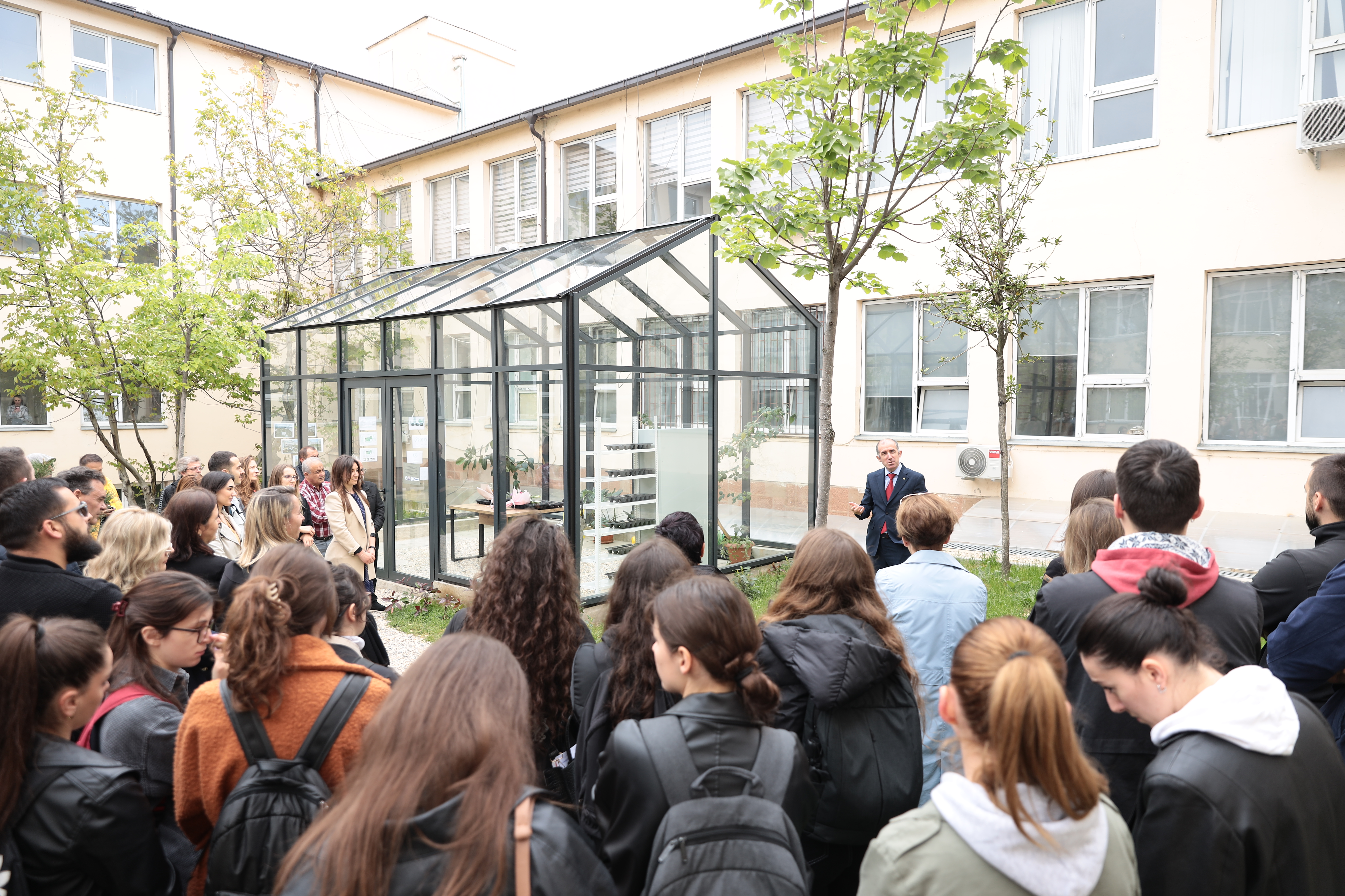 Botanical garden – the lastes space of the University of Pristina, dedicated to plants and the environment