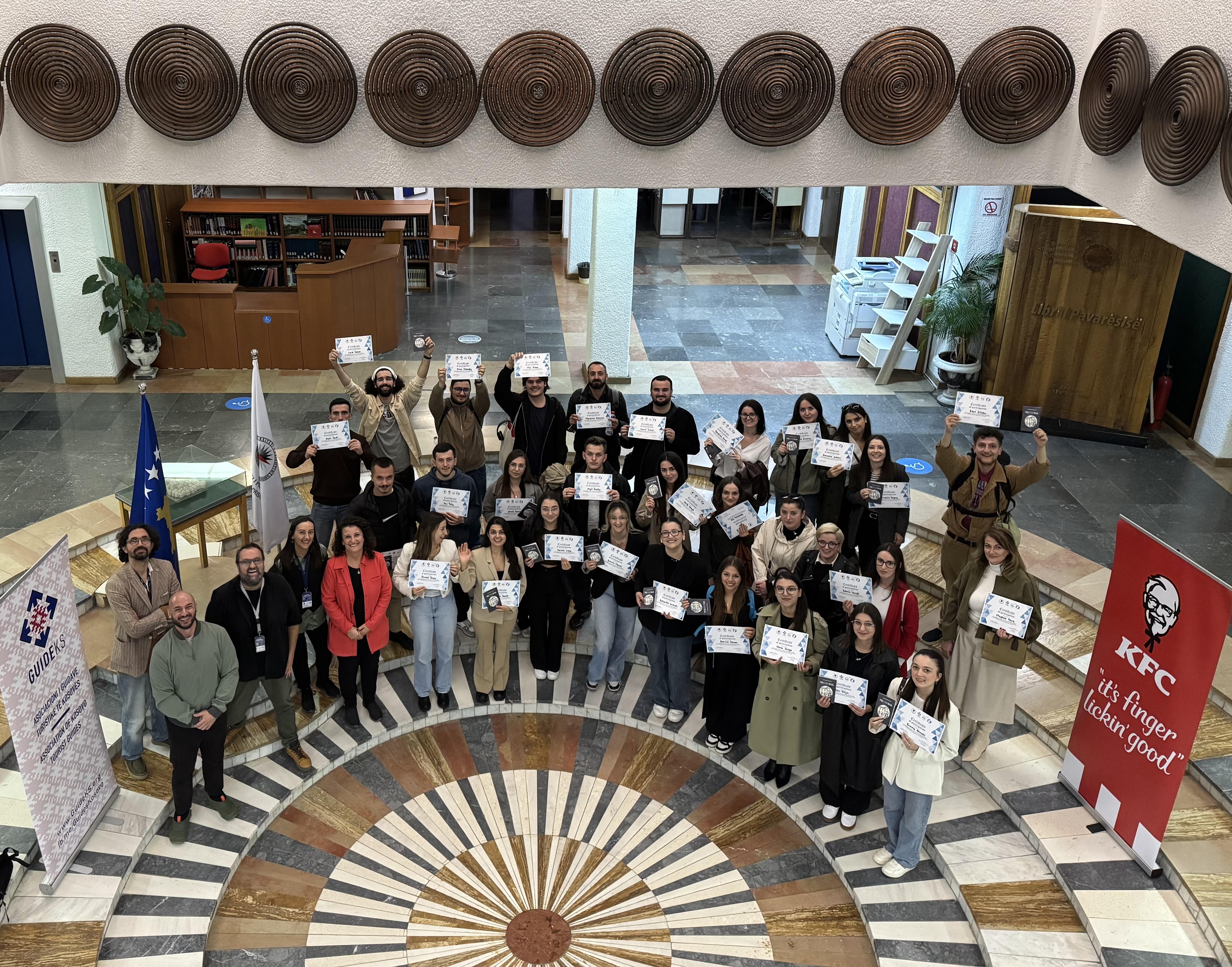 Three-Day Tourist Guide Training Successfully Held at the University of Prishtina
