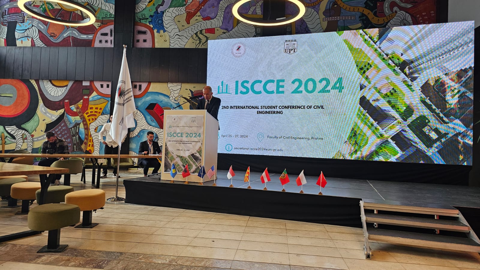 Në UP, hap punimet Konferenca Studentore Ndërkombëtare e Inxhinierisë së Ndërtimit – Marrin pjesë mbi 300 studentë e profesorë