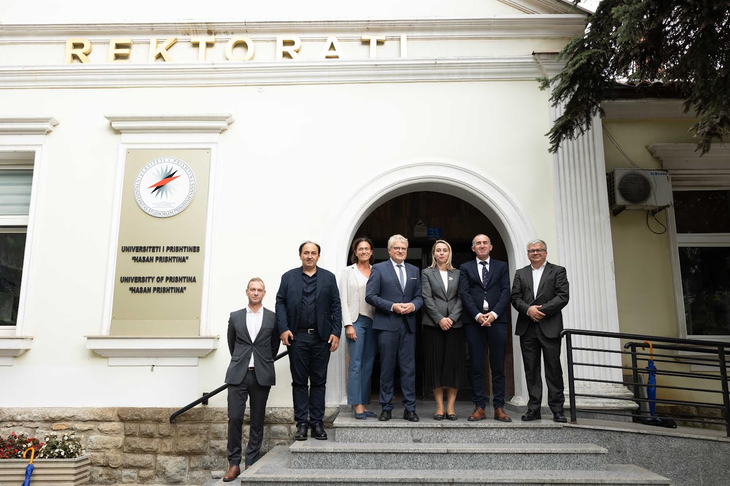 Rektori Qerimi priti në takim kryetarin e qytetit të Linzit të Austrisë, Klaus Luger