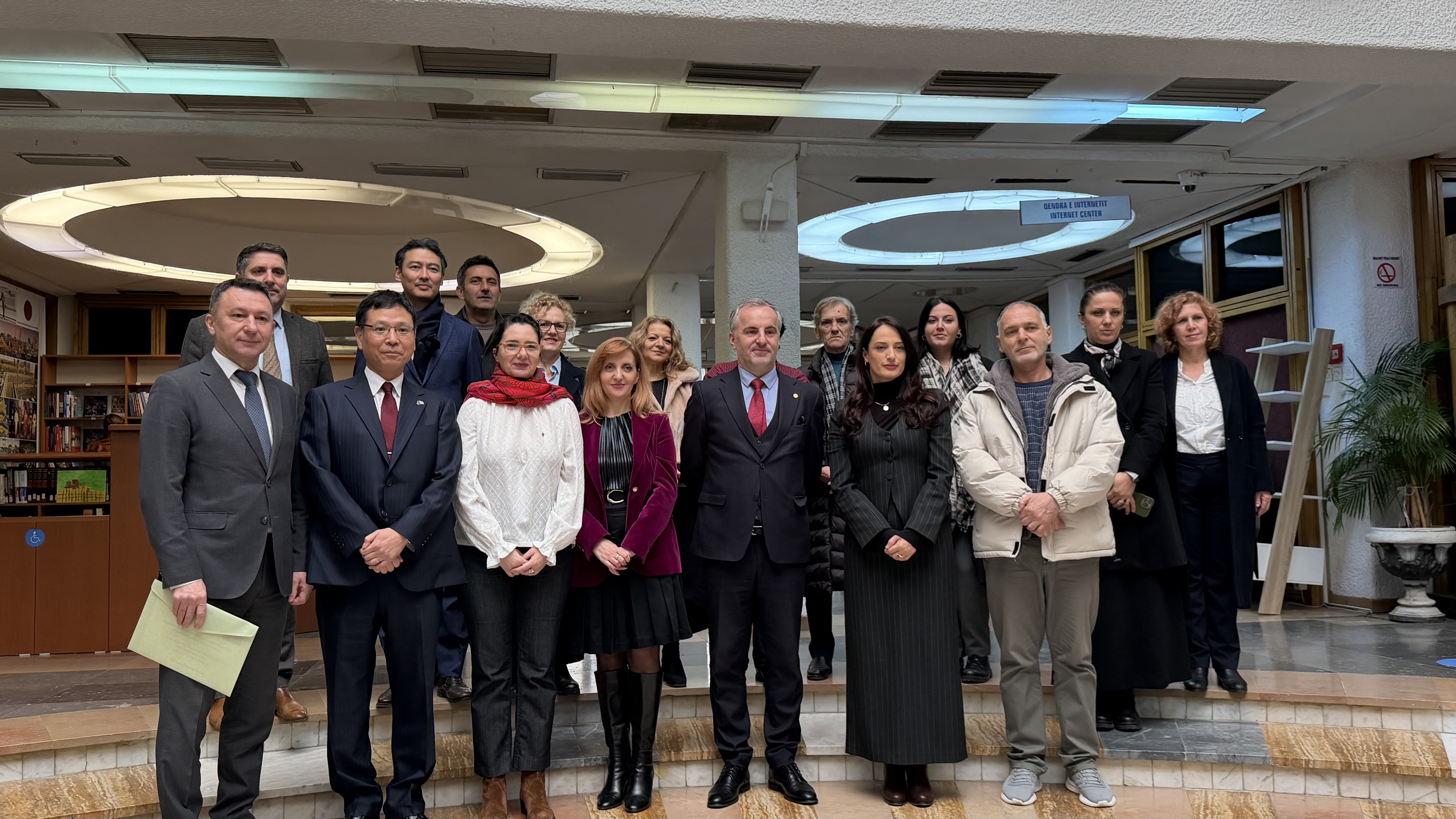 Japanese Book Corner Inaugurated at University of Prishtina’s Central Library