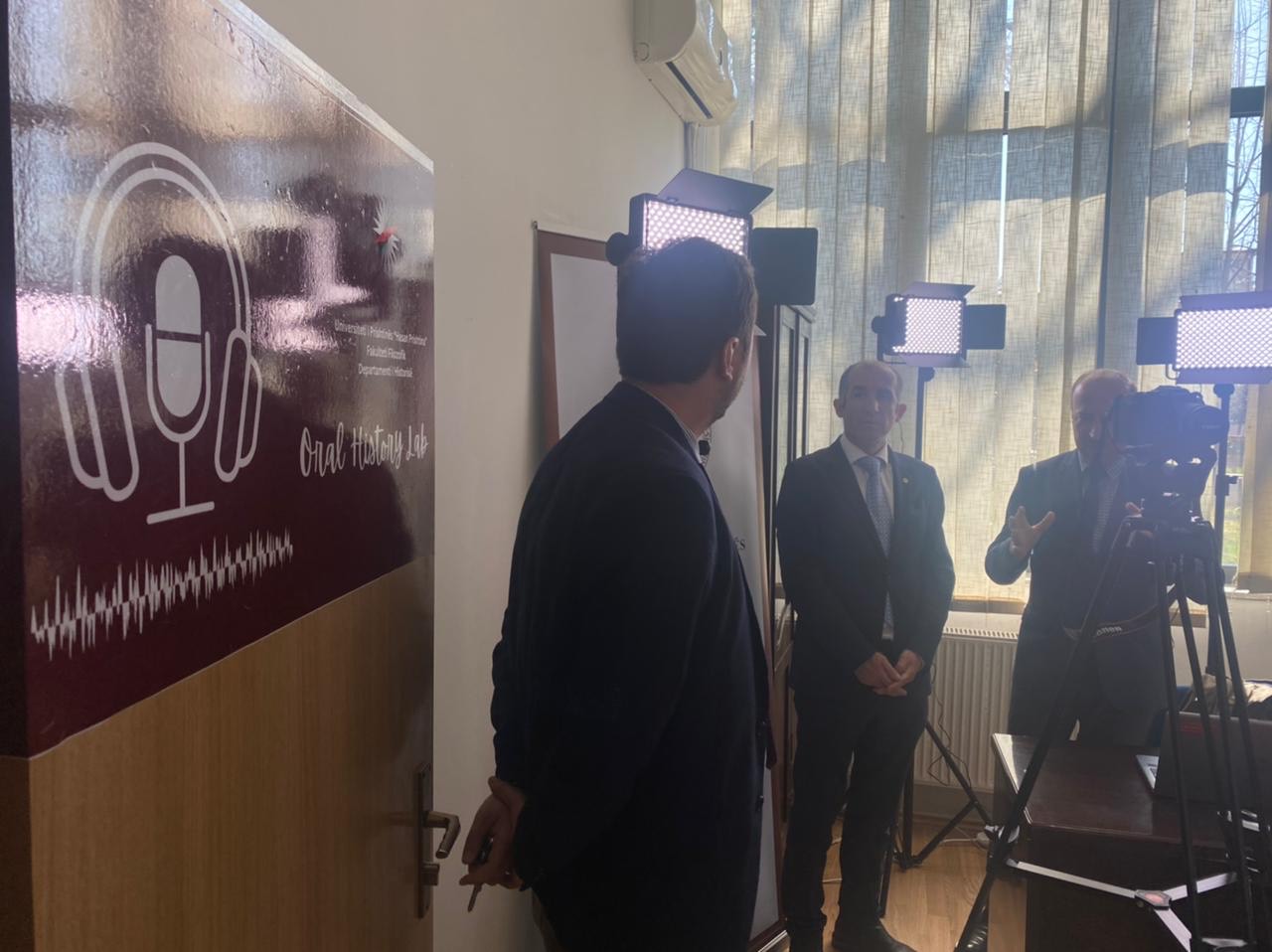 The oral history laboratory at UP - the space dedicated to recording the collective memory