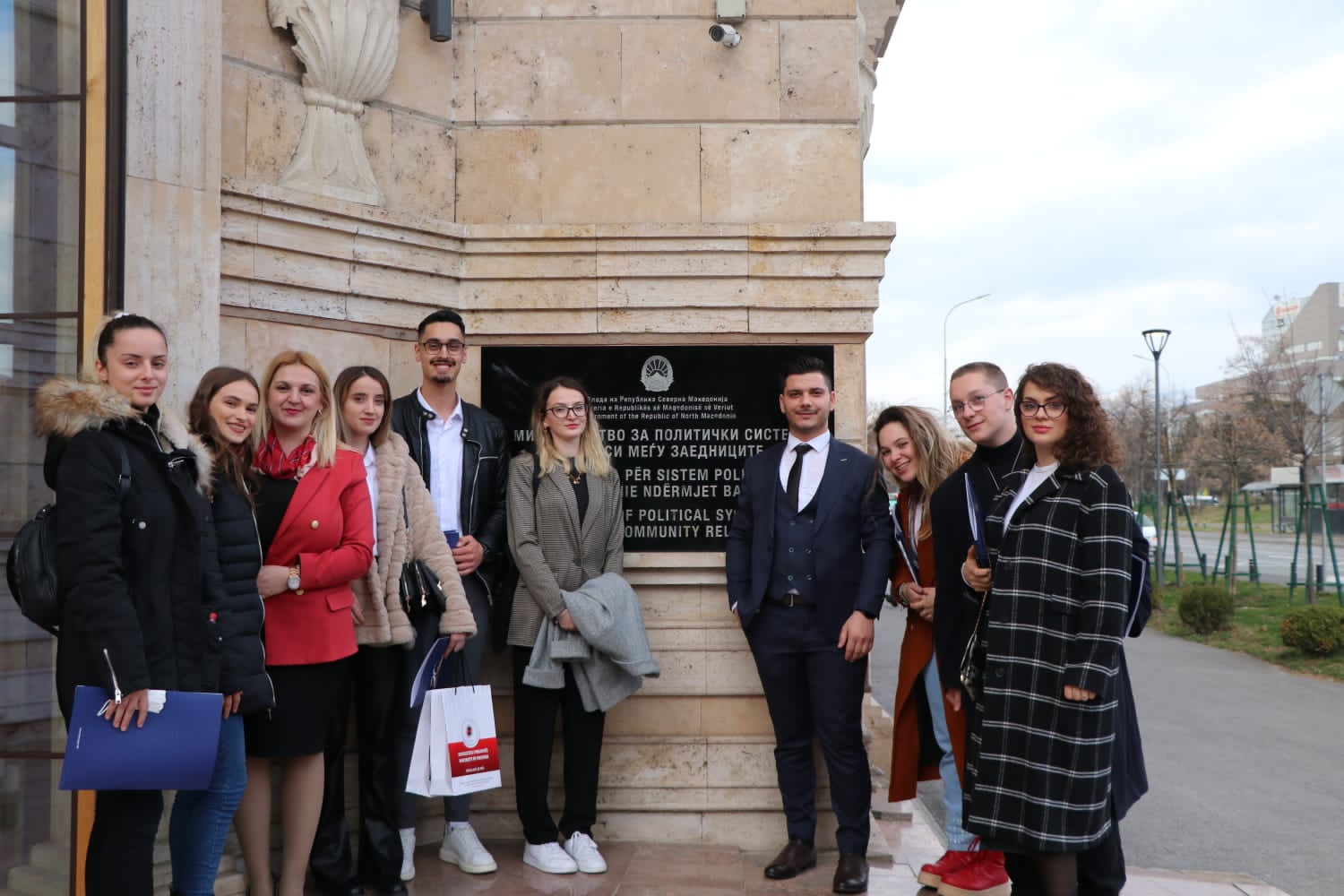 Studentët e Klubit të Etikës së UP-së realizojnë vizitë studimore në Republikën e Maqedonisë së Veriut