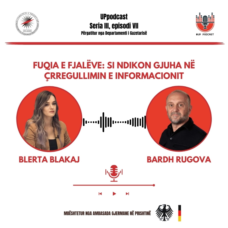UPPODCAST: FUQIA E FJALËVE: DI NDIKON GJUHA NË ÇRREGULLIMIN E INFORMACIONIT