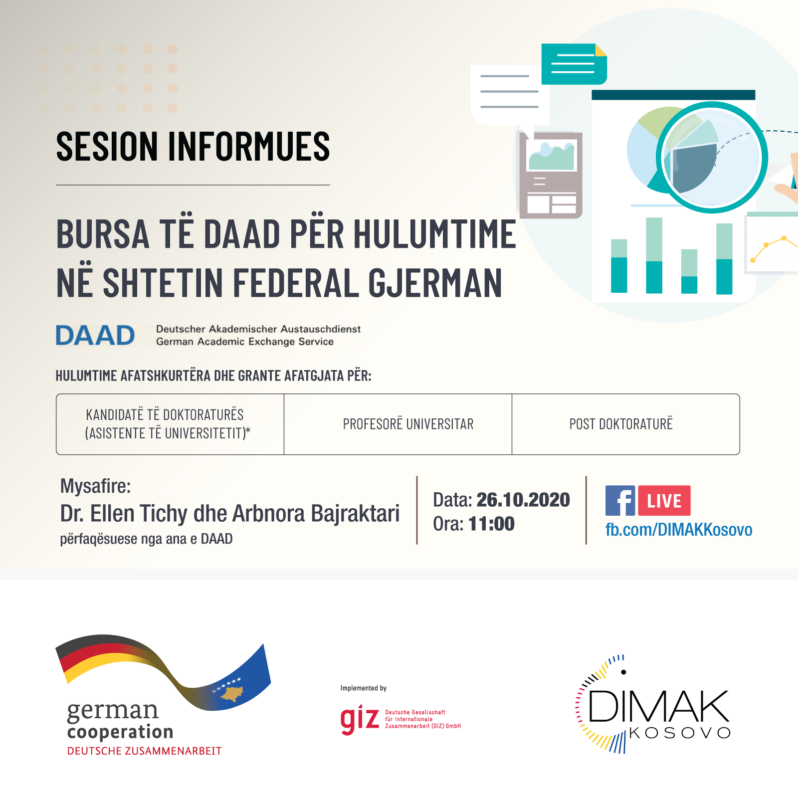 NJOFTIM: BURSA TË DAAD-së PËR HULUMTIME NË SHTETIN FEDERAL GJERMAN