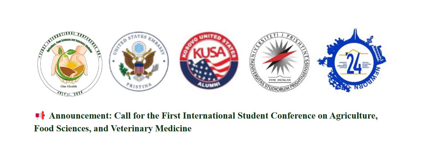 Call for the First International Student Conference on Agriculture, Food Sciences, and Veterinary Medicine
