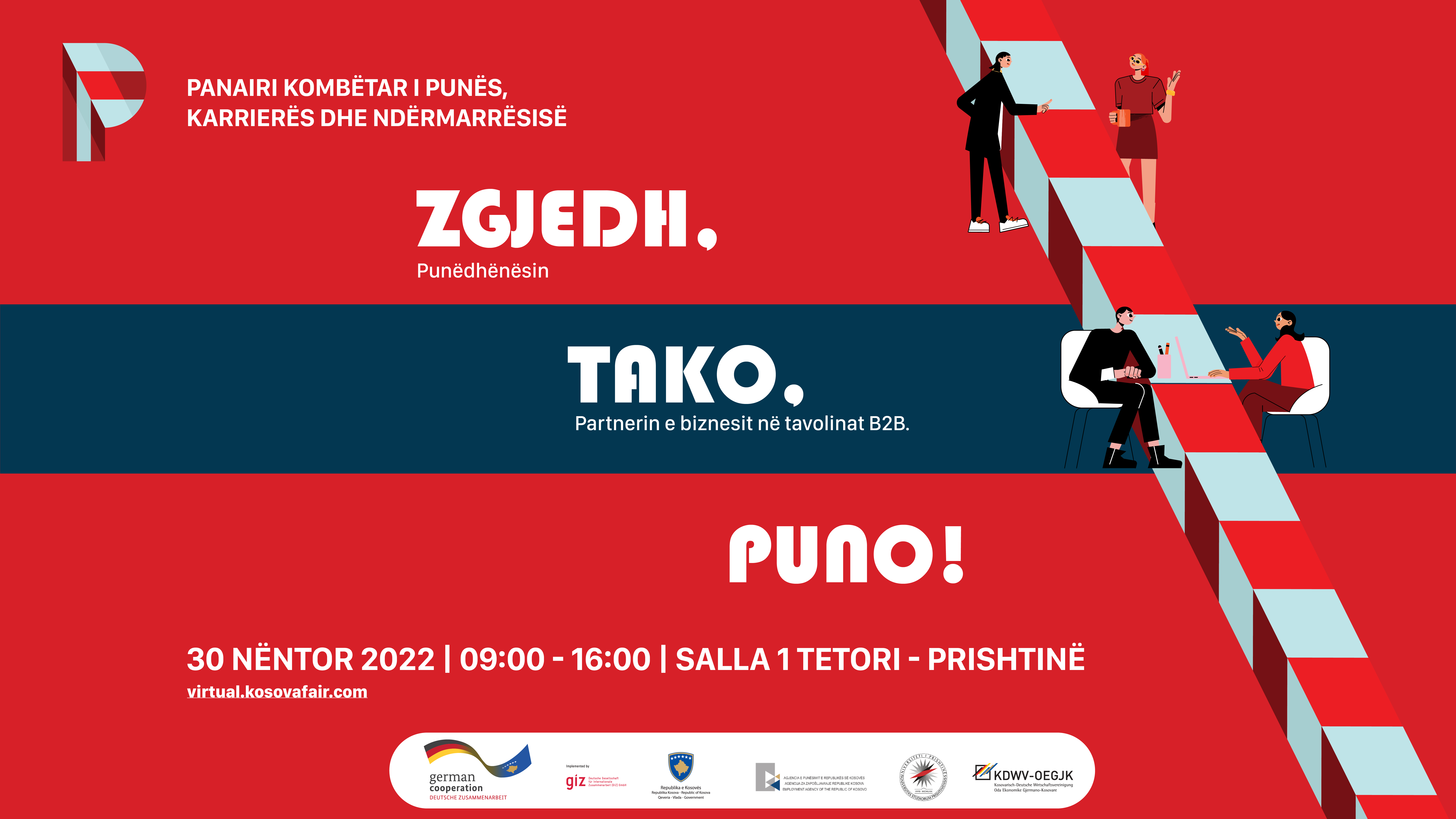 Eja dhe përfito nga mundësitë në Panairin Kombëtar të Punës, Karrierës dhe Ndërmarrësisë 2022