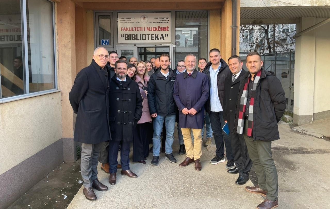 Rector of the University of Prishtina Visits Faculty of Medicine: QR Code-Based Attendance Monitoring System in SEMS Launched